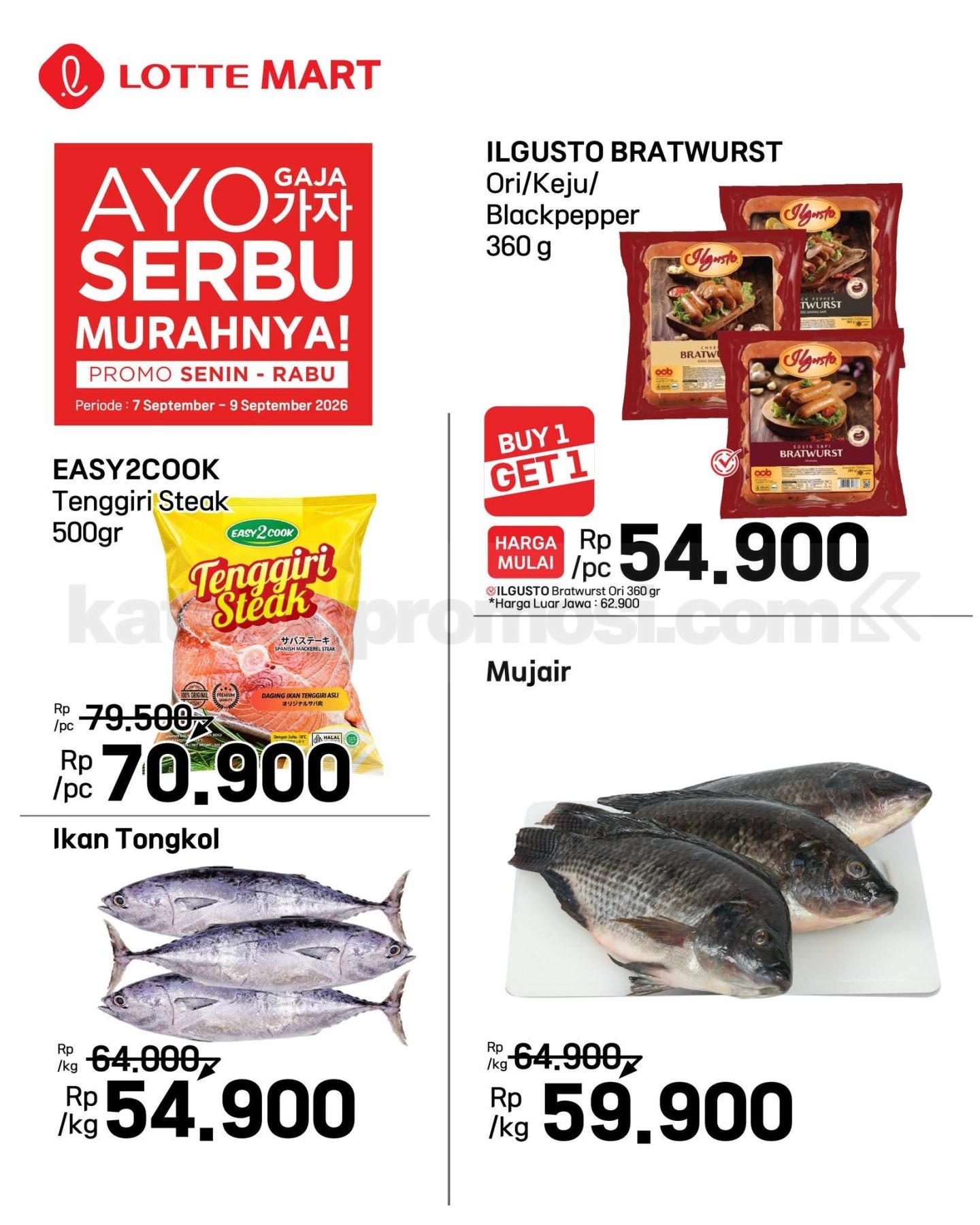 Promo LOTTEMART WEEKDAY SERBU 07-09 September 2026