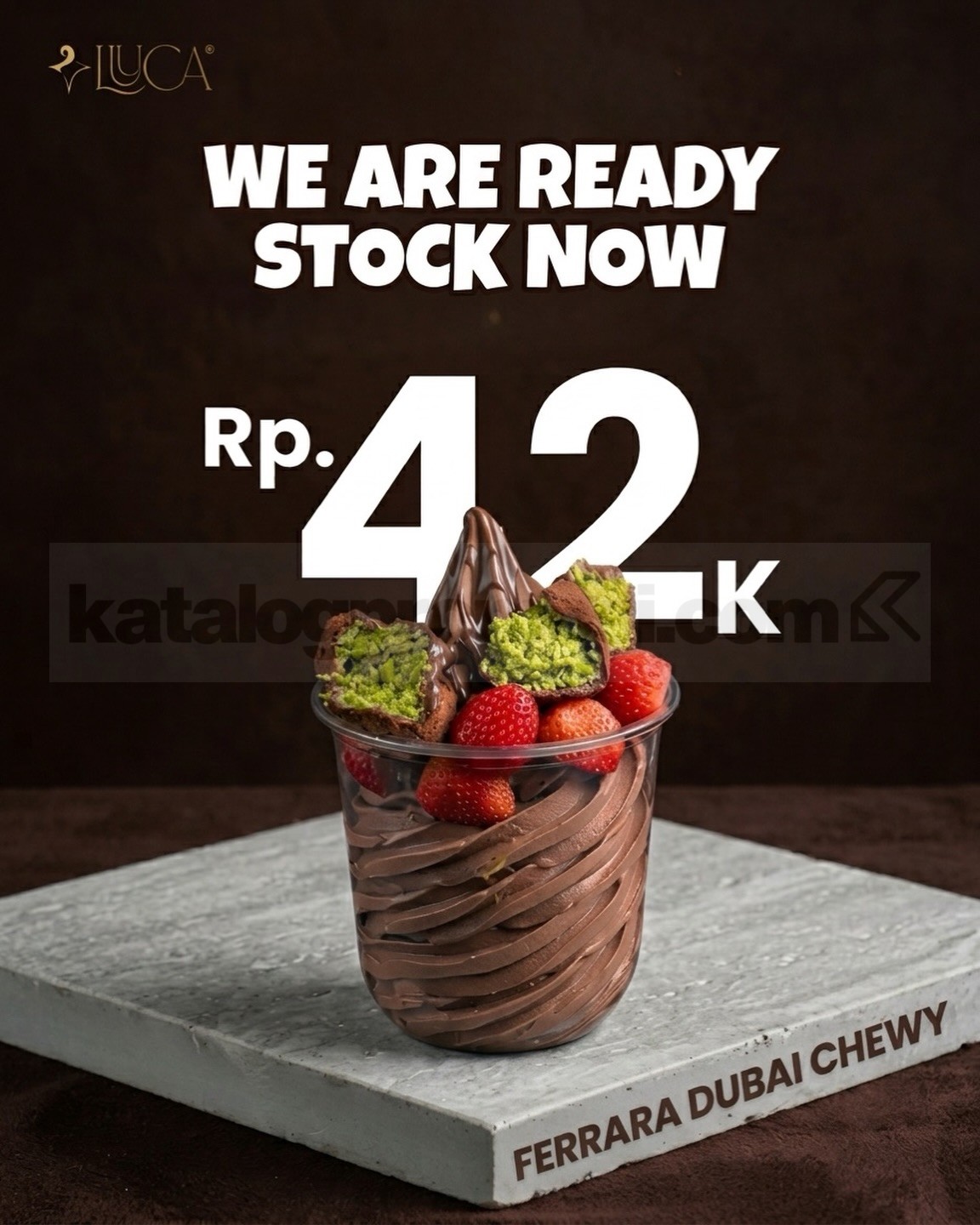 Promo Luca Ferrara Dubai Chewy Rp42.000