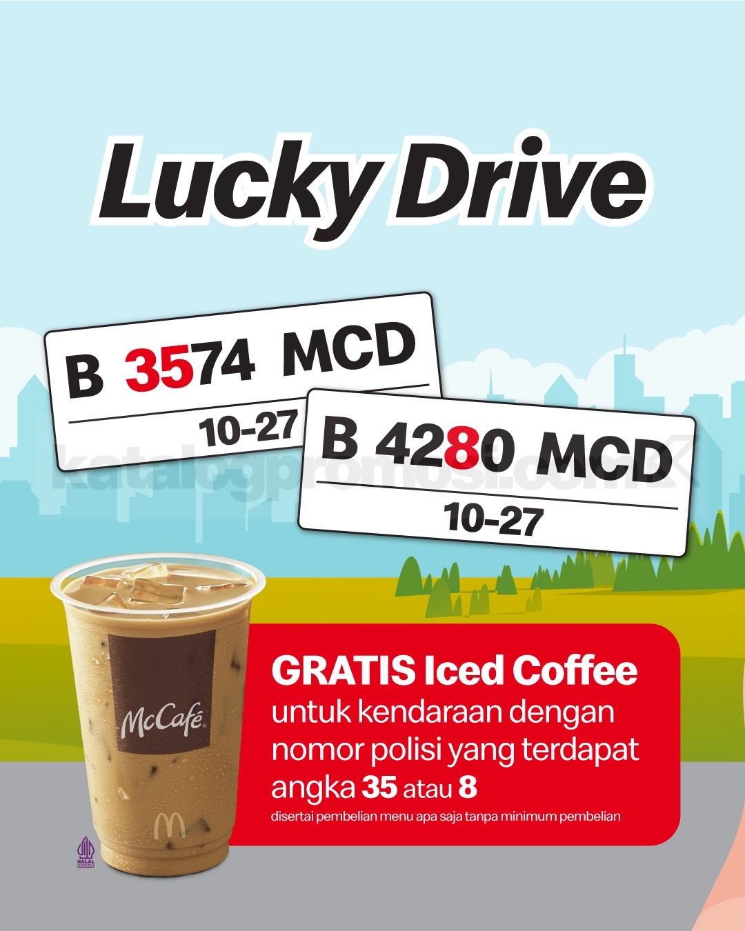 Promo McDonalds 8.8 National Drive Thru Day Promo McDonalds 8.8 National Drive Thru Day 3