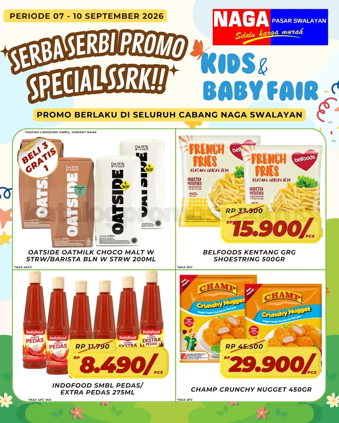 Promo Naga Swalayan WEEKDAY 07-10 September 2026