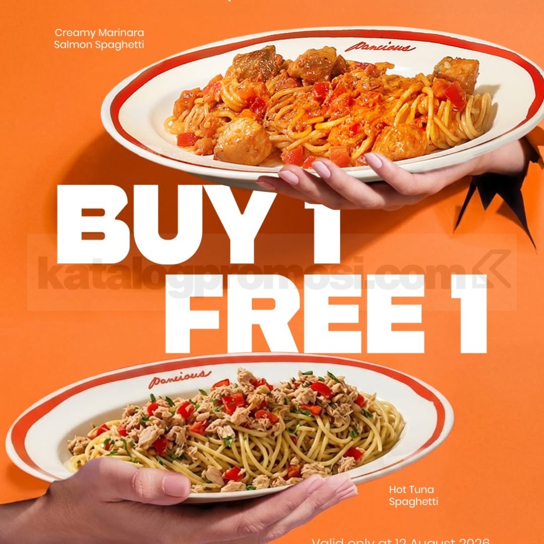 Promo Pancious Beli 1 Gratis 1 Spaghetti Favorit