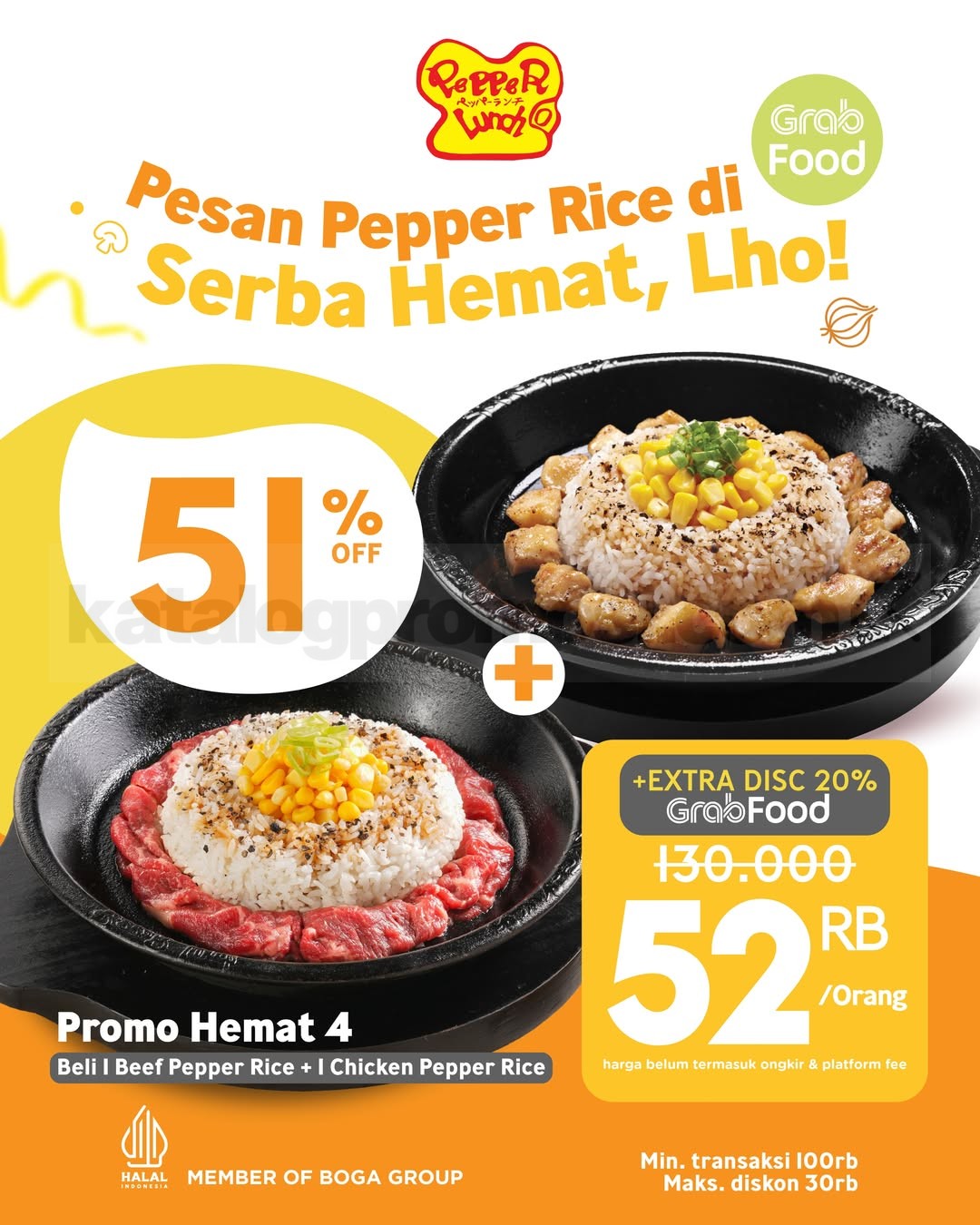 Promo Pepper Lunch Delivery Diskon Hingga 55% Promo Pepper Lunch Delivery Diskon Hingga 55% 1