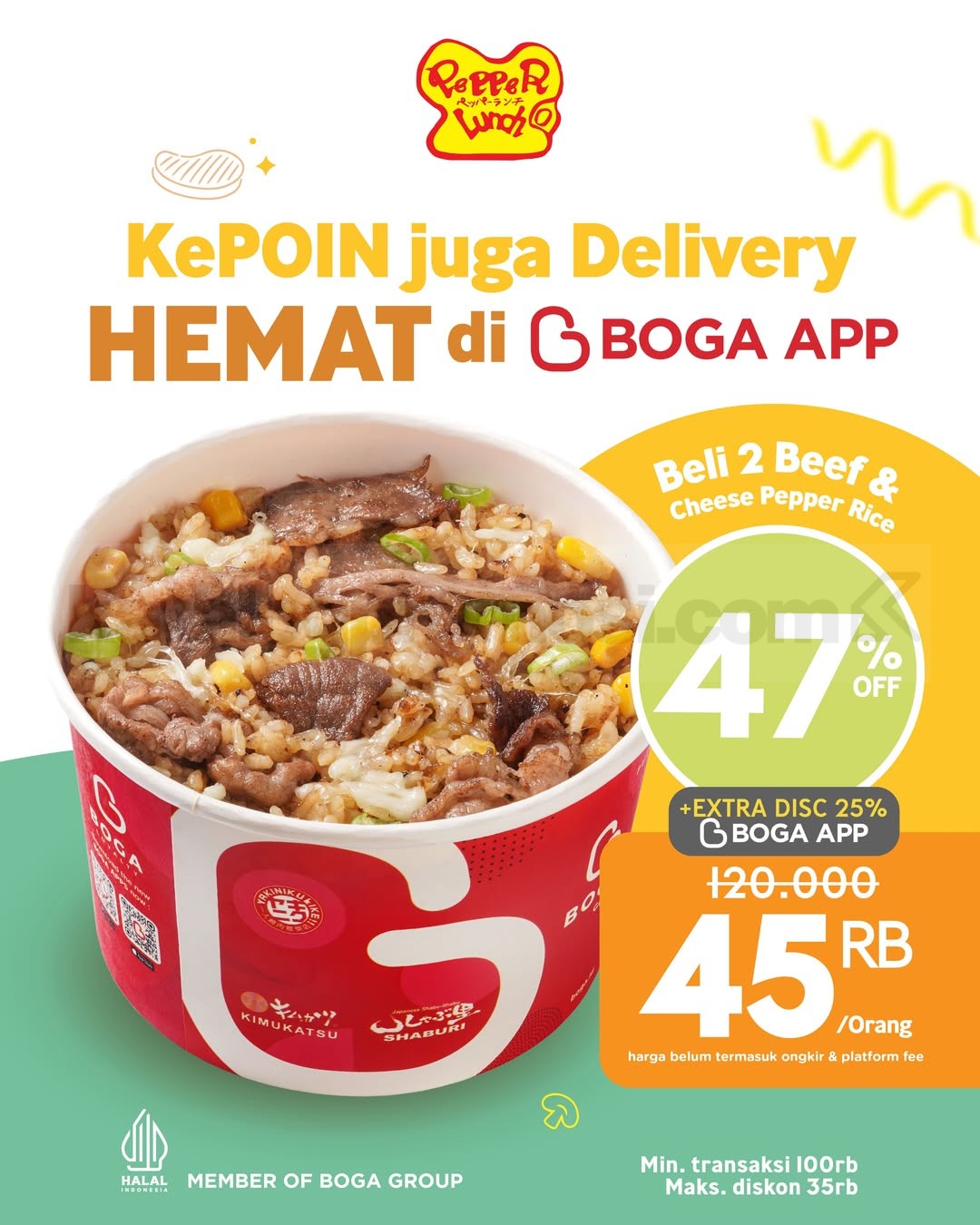 Promo Pepper Lunch Delivery Diskon Hingga 55% Promo Pepper Lunch Delivery Diskon Hingga 55% 4