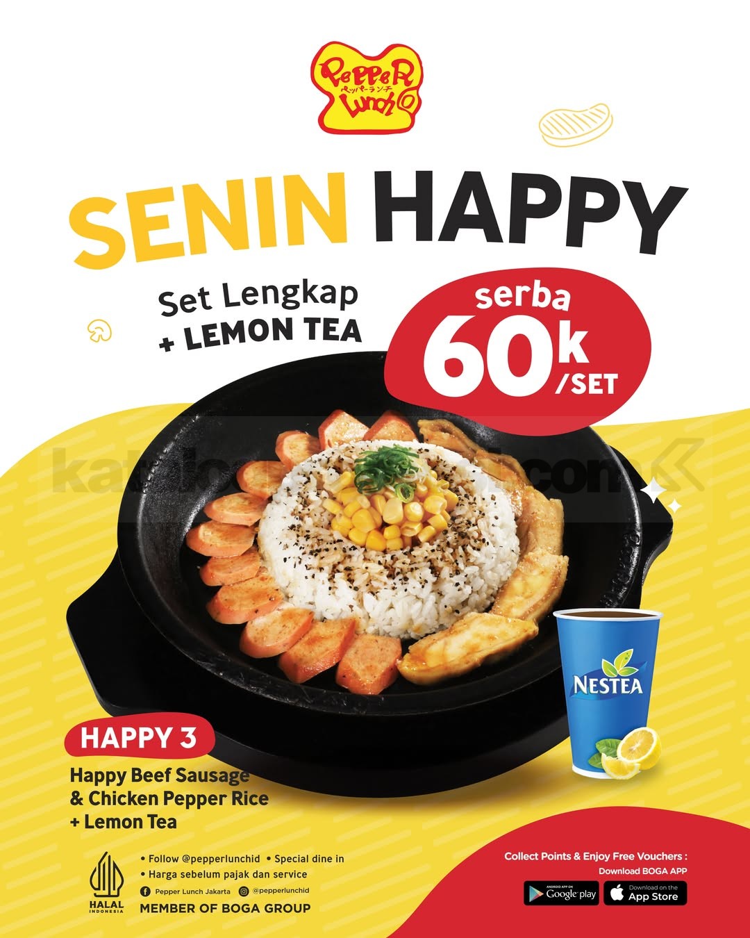 Promo Pepper Lunch Senin Happy Set Menu Rp60.000 Promo Pepper Lunch Senin Happy Set Menu Rp60.000 2