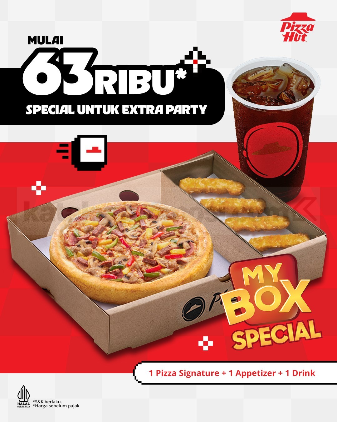 Promo Pizza Hut My Box Mulai Rp50.000