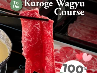 Promo Shabu Shabu Letasu Kuroge Wagyu Course AYCE premium mulai Rp758.000 dengan enam pilihan daging.