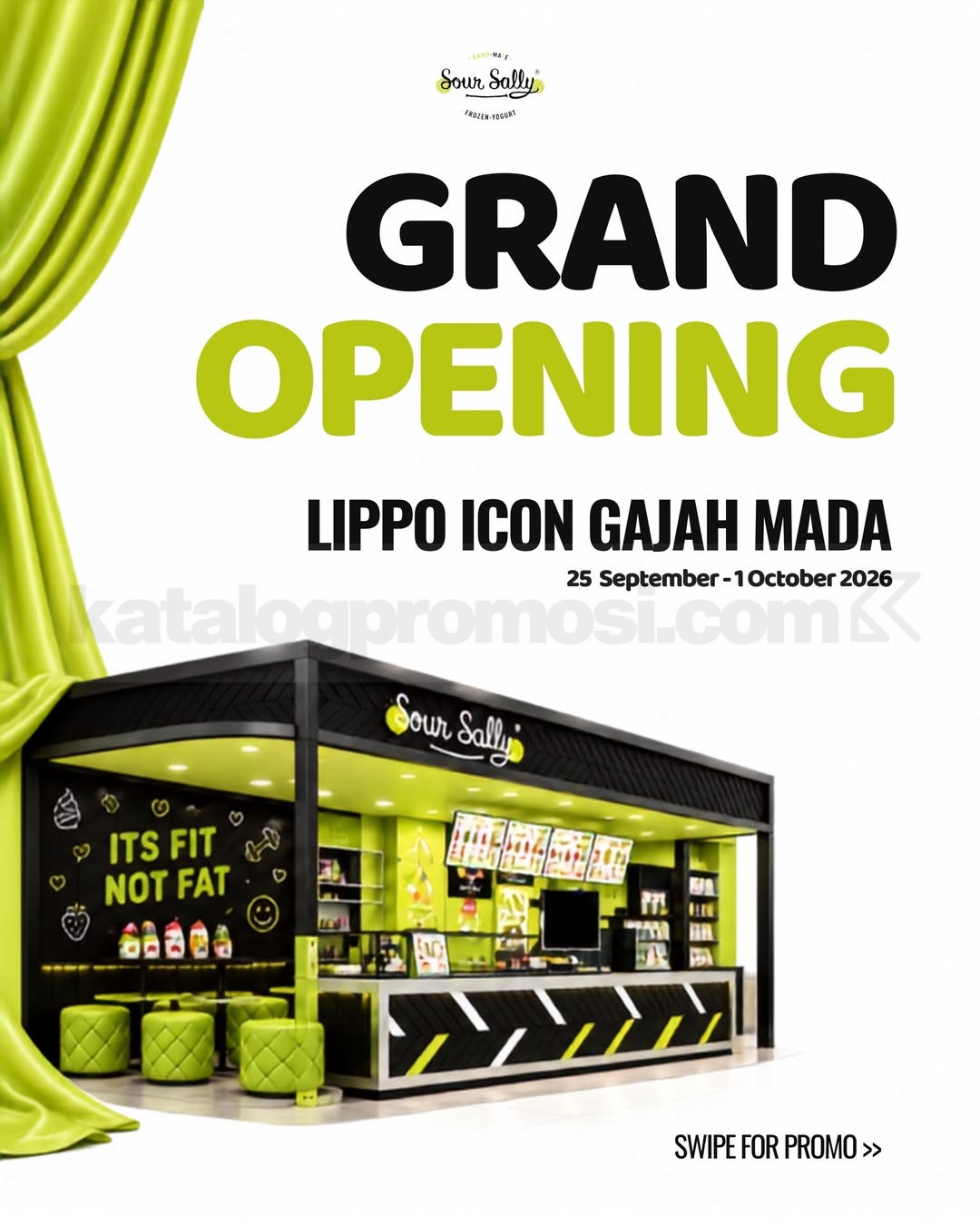 Promo Sour Sally Grand Opening Beli 1 Gratis 1 Promo Sour Sally Grand Opening Beli 1 Gratis 1 di Lippo Icon Gajah Mada