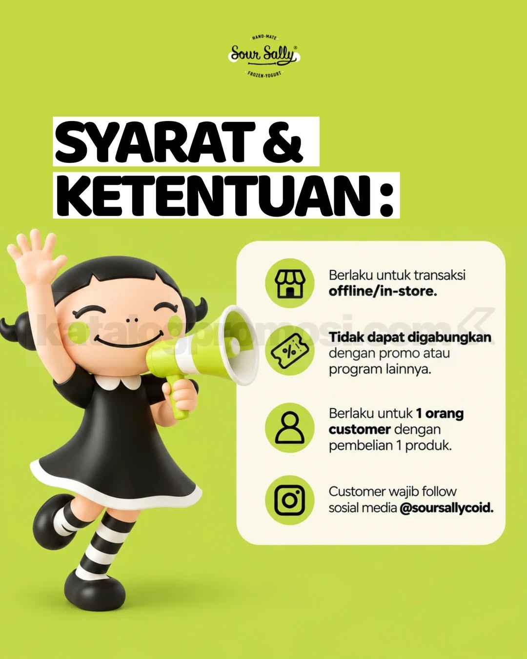 Promo Sour Sally Grand Opening Beli 1 Gratis 1 Promo Sour Sally Grand Opening Beli 1 Gratis 1 2