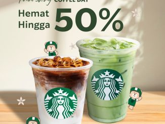 Promo Starbucks minuman diskon hingga 50% pada 17 September 2026