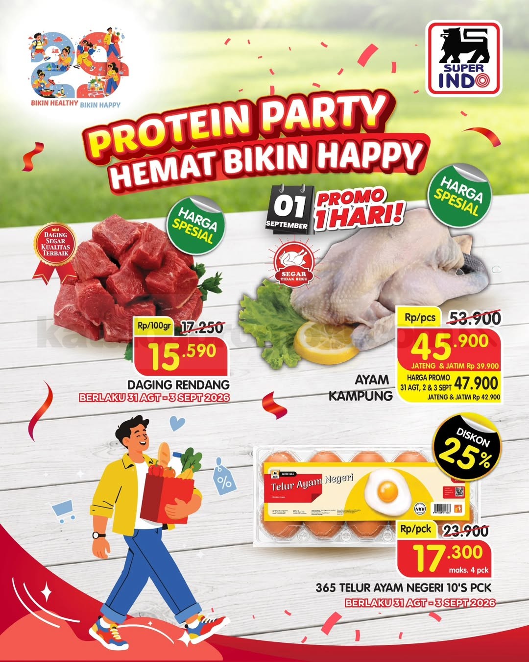 Promo Superindo HANYA 1 HARI 01 September 2026 Promo Superindo HANYA 1 HARI 01 September 2026