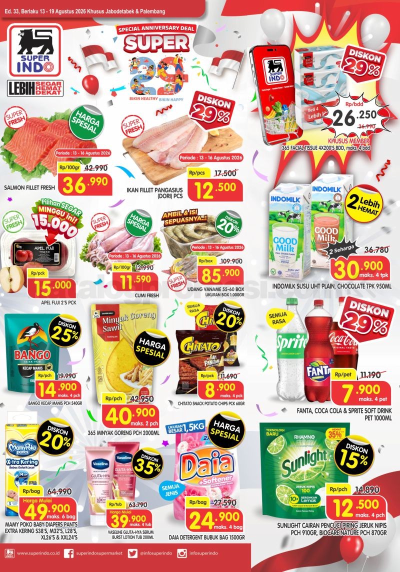 Promo Superindo Katalog 13-19 Agustus 2026 Promo Superindo Katalog 13-19 Agustus 2026
