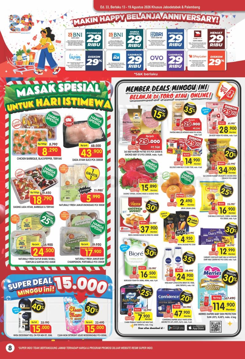 Promo Superindo Katalog 13-19 Agustus 2026