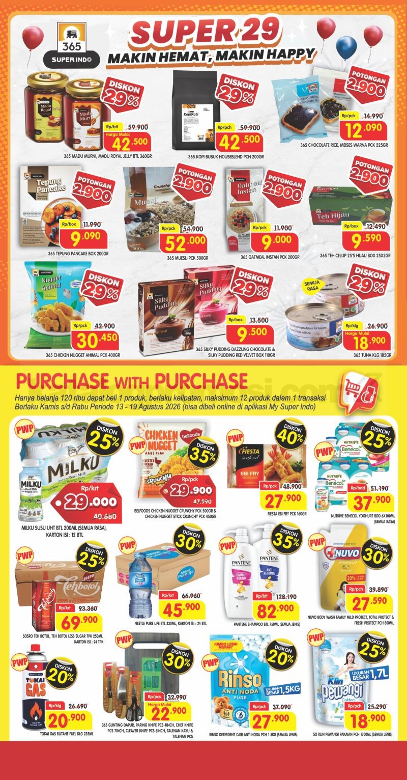 Promo Superindo Katalog 13-19 Agustus 2026