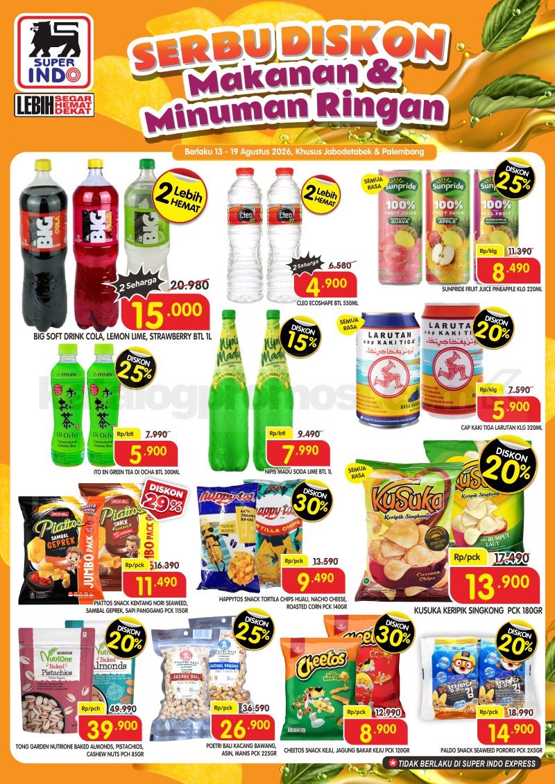 Promo Superindo Katalog 13-19 Agustus 2026 Promo Superindo Katalog 13-19 Agustus 2026 13