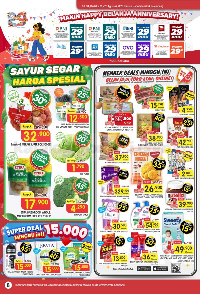 Promo Superindo Katalog 20-26 Agustus 2026