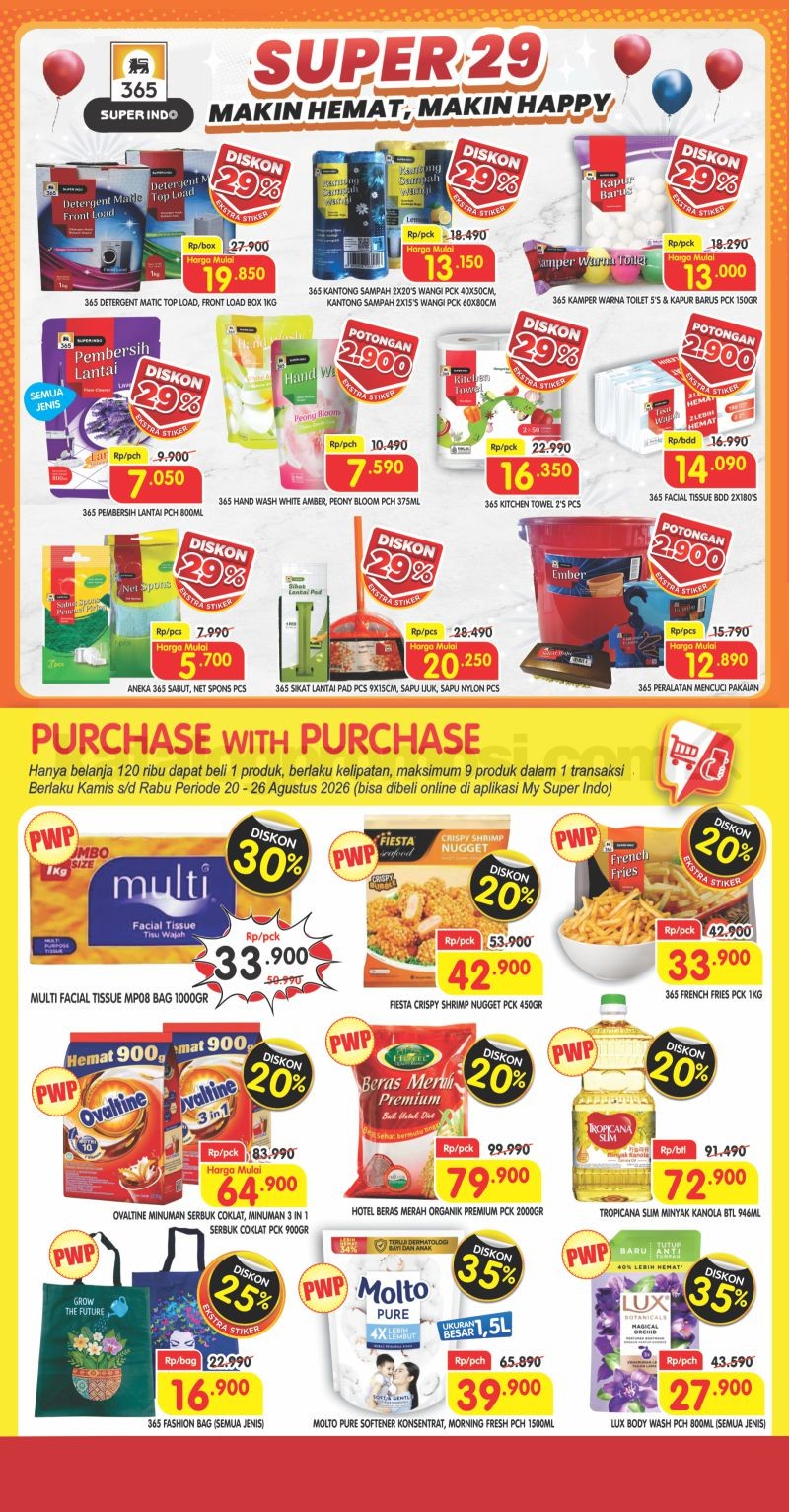 Promo Superindo Katalog 20-26 Agustus 2026
