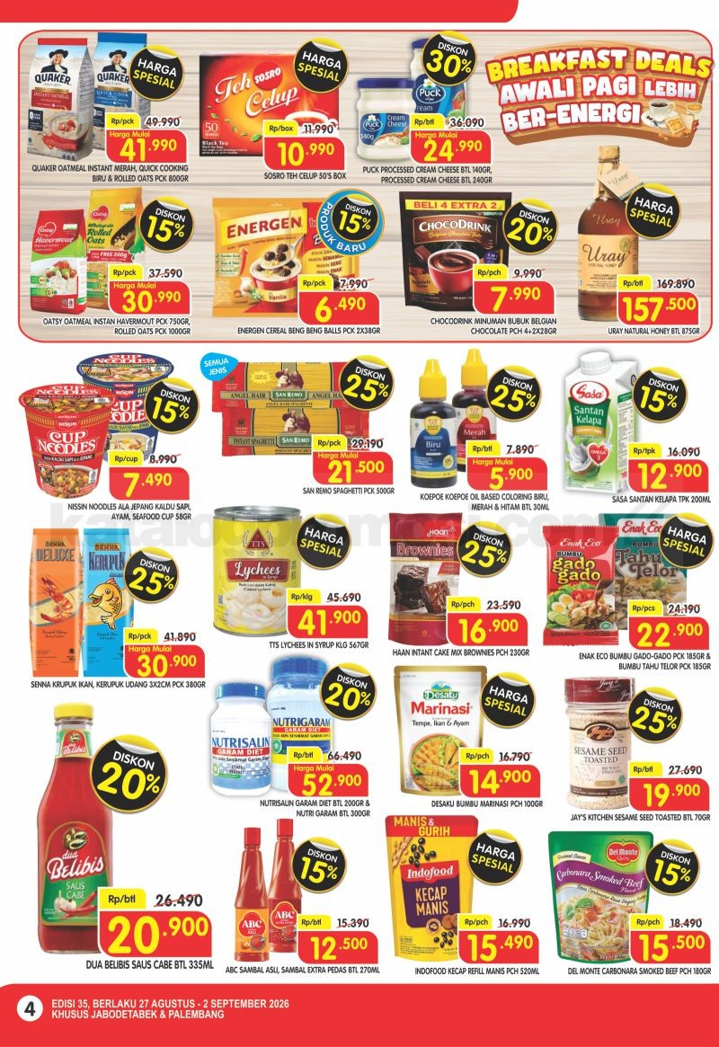 Promo Superindo Katalog 27 Agustus - 02 September 2026