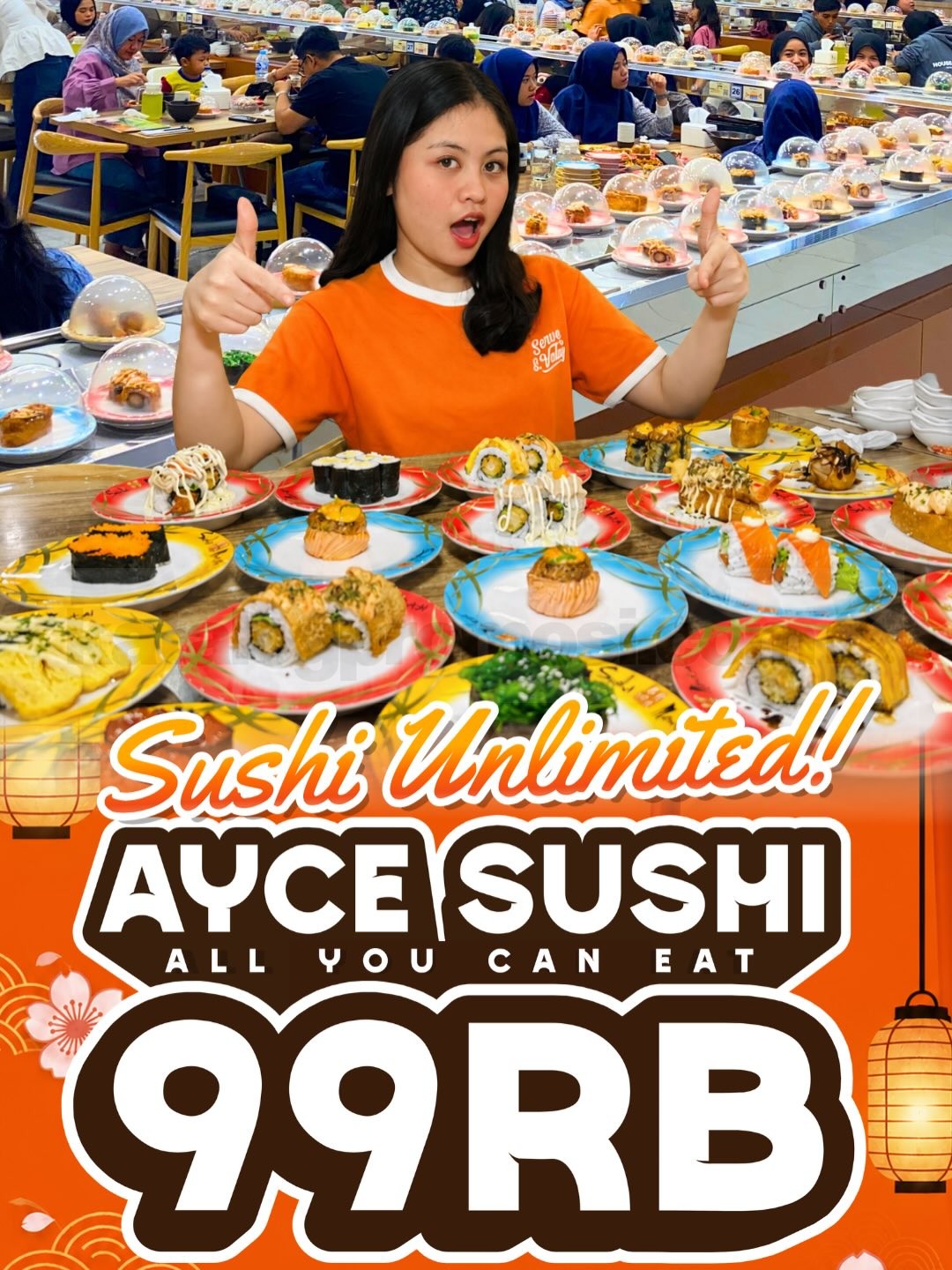 Promo SUSHI MENTAI AYCE Sushi Rp99.000 Promo SUSHI MENTAI AYCE Sushi Rp99.000 untuk sushi all you can eat September 2026