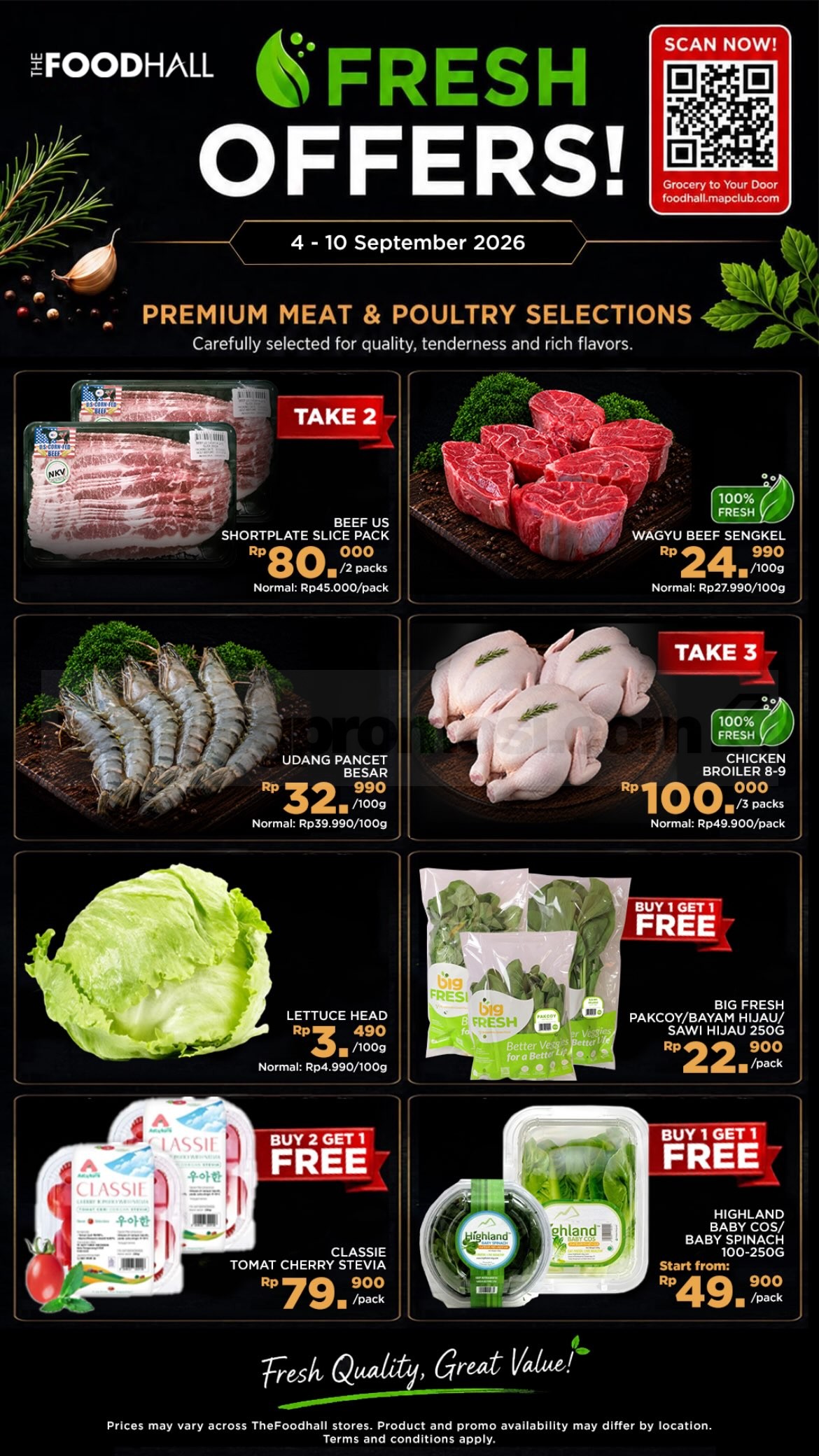 Promo THEFOODHALL JSM - WEEKLY DEALS 04-10 September 2026 Promo THEFOODHALL JSM - WEEKLY DEALS 04-10 September 2026