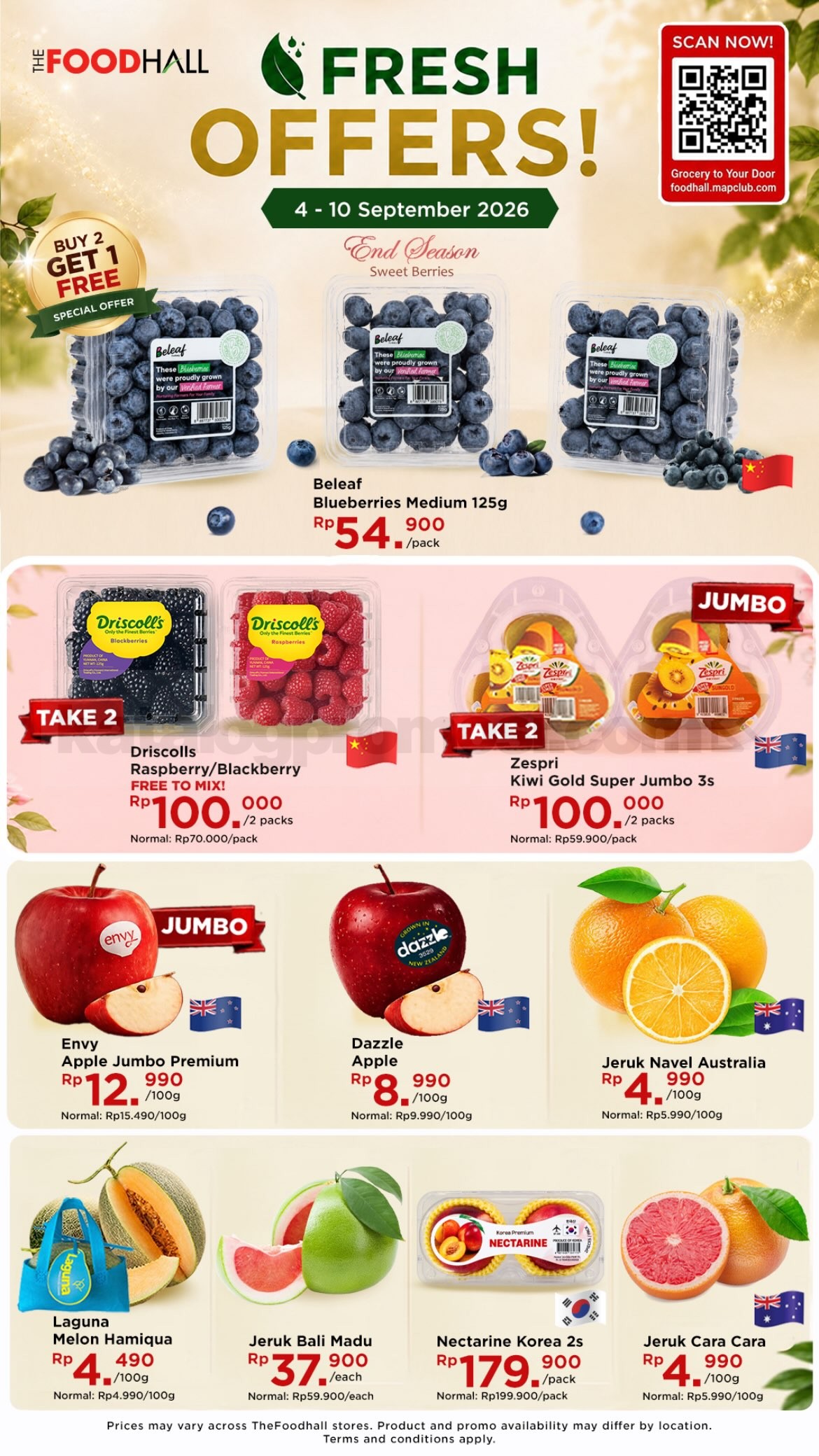 Promo THEFOODHALL JSM - WEEKLY DEALS 04-10 September 2026 Promo THEFOODHALL JSM - WEEKLY DEALS 04-10 September 2026 1