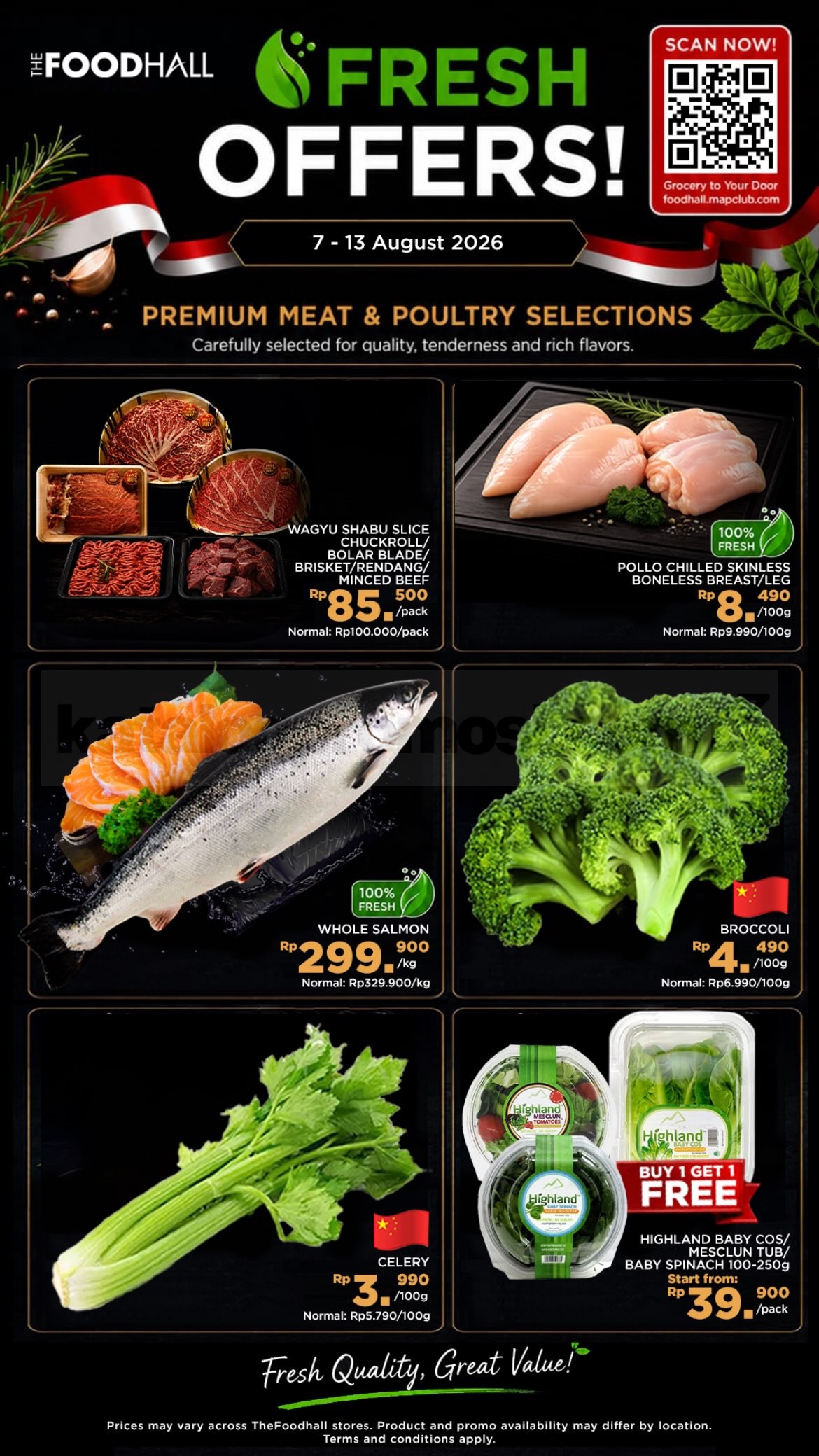 Promo THEFOODHALL JSM - WEEKLY DEALS 07-13 Agustus 2026