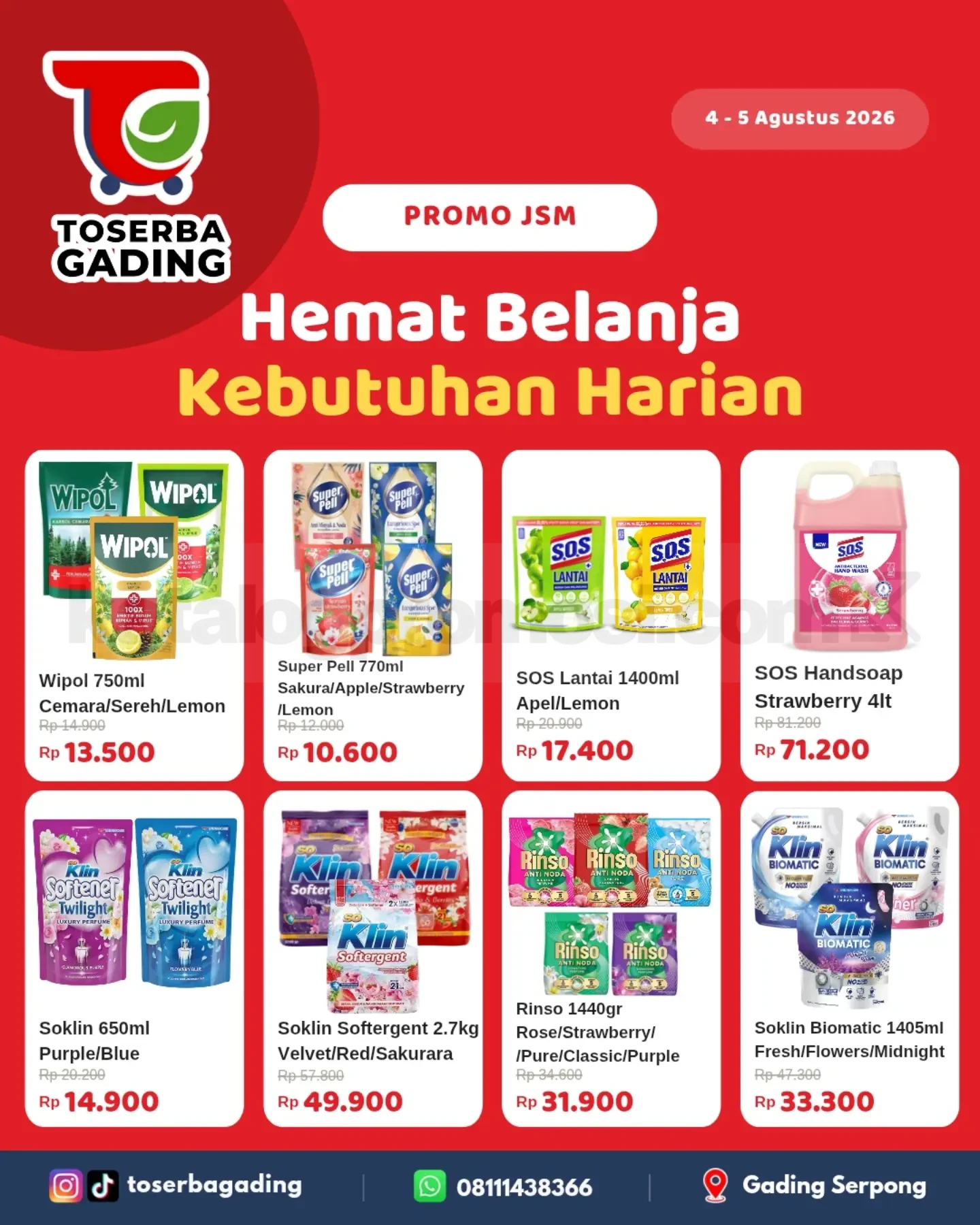 Promo Toserba Gading Weekend Hemat 04-06 September 2026 Promo Toserba Gading Weekend Hemat 04-06 September 2026 1