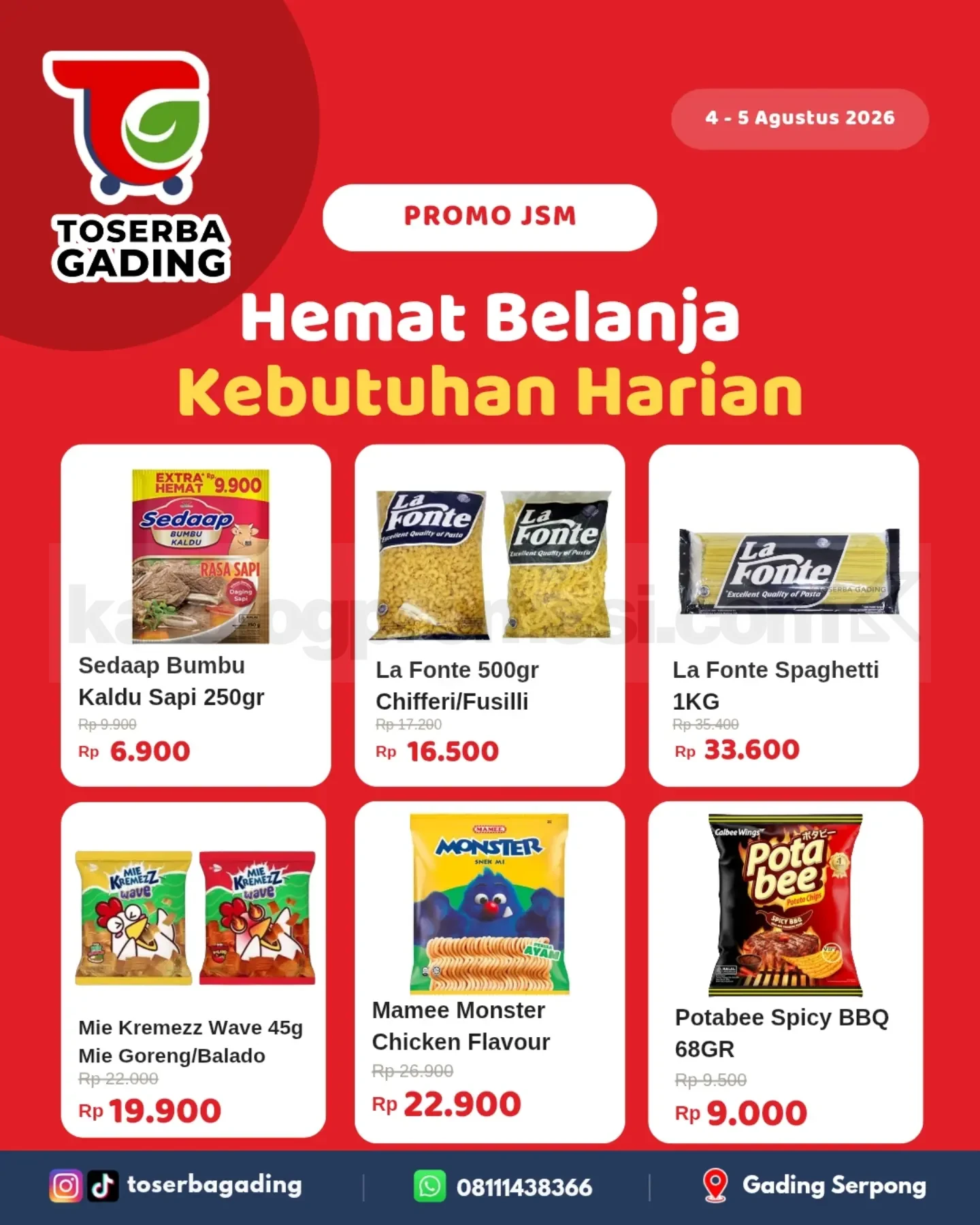 Promo Toserba Gading Weekend Hemat 04-06 September 2026 Promo Toserba Gading Weekend Hemat 04-06 September 2026 5