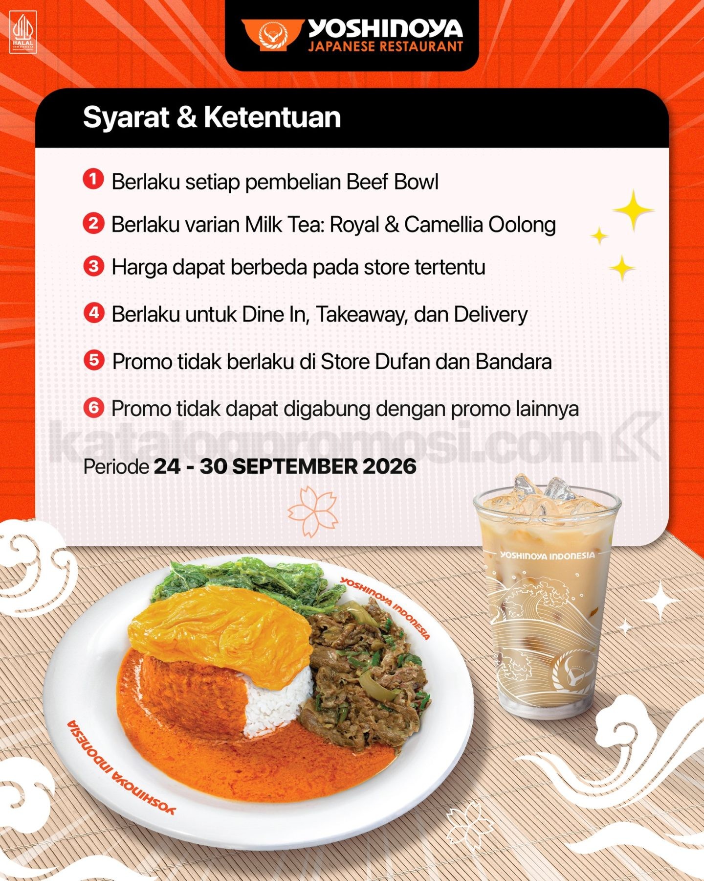 Promo Yoshinoya Payday Nasi Gulai Beef Diskon 50% Promo Yoshinoya Payday Nasi Gulai Beef Diskon 50% 1