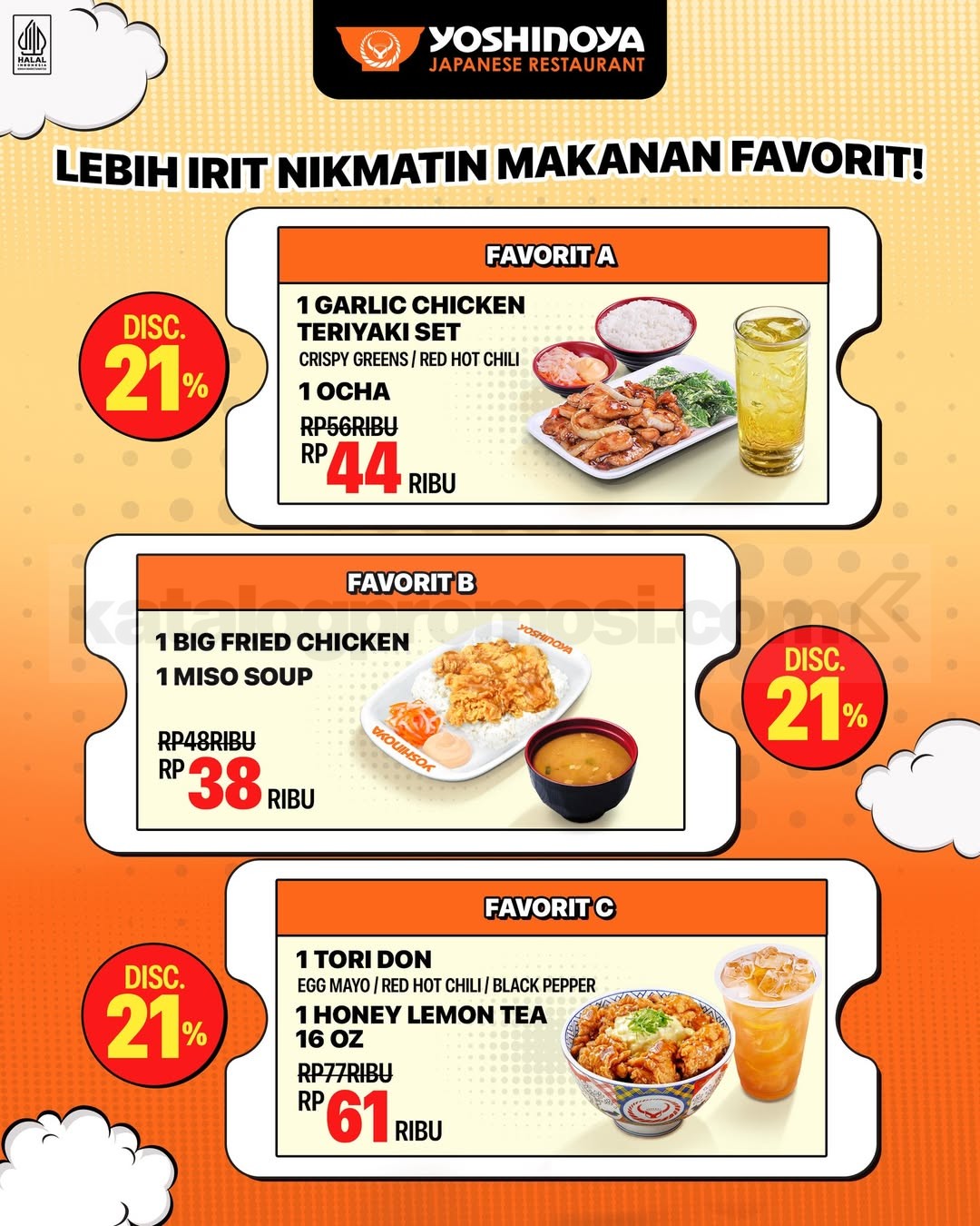 Promo Yoshinoya QPON Menu Favorit Mulai Rp35.000 Promo Yoshinoya QPON Menu Favorit Mulai Rp35.000 2