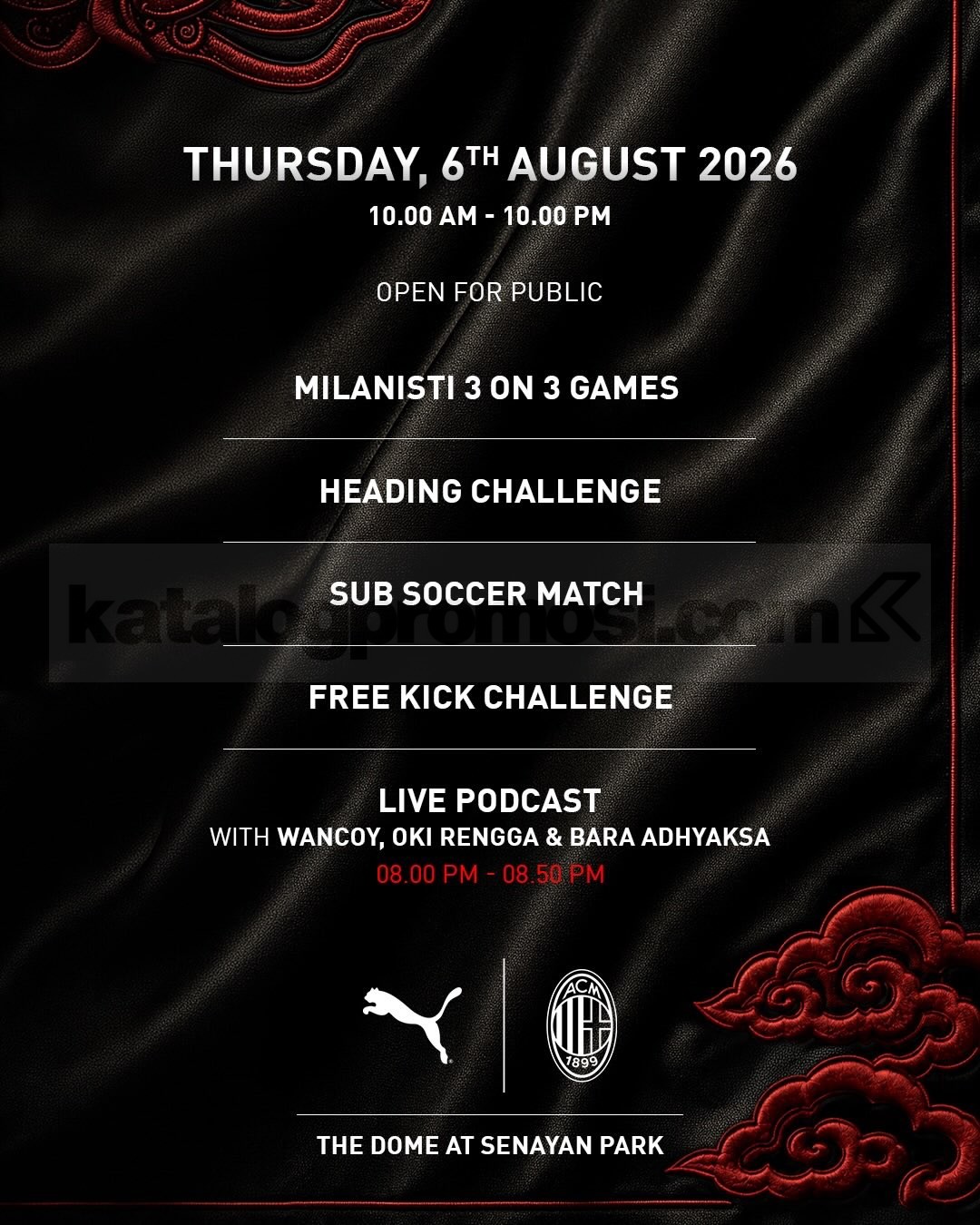 Rossoneri Arena PUMA x AC Milan di Senayan Park Rossoneri Arena PUMA x AC Milan di Senayan Park 1