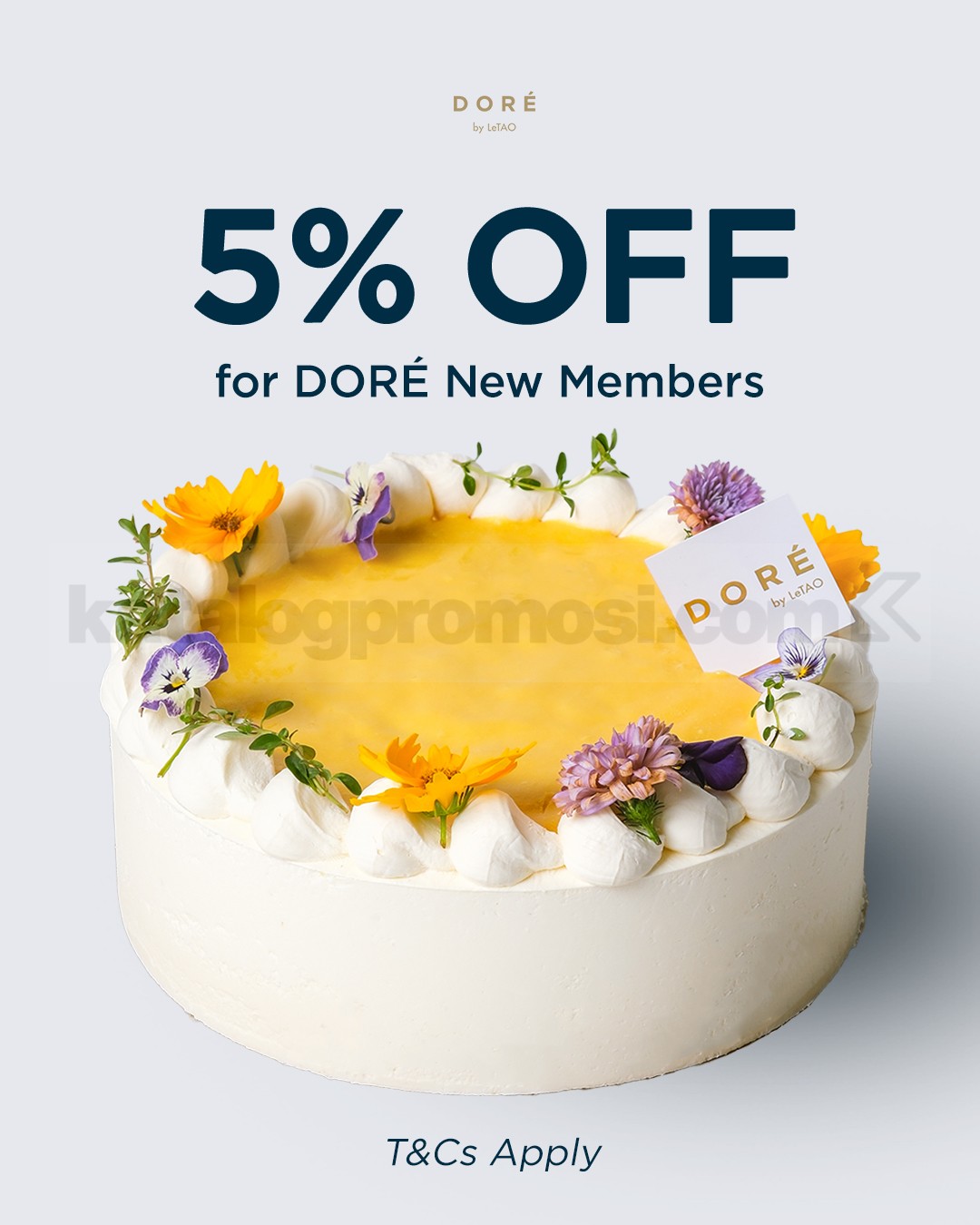 Promo DORÉ by LeTAO 2 Sliced Cake Mulai Rp124.000 Promo DORÉ by LeTAO 2 Sliced Cake Mulai Rp124.000 1