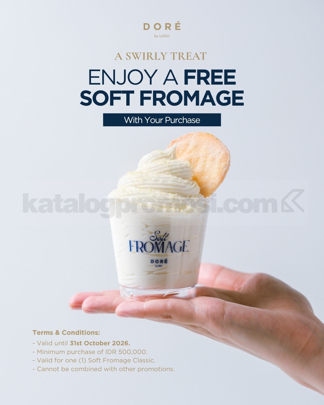 Promo DORÉ by LeTAO 2 Sliced Cake Mulai Rp124.000 Promo DORÉ by LeTAO 2 Sliced Cake Mulai Rp124.000 2