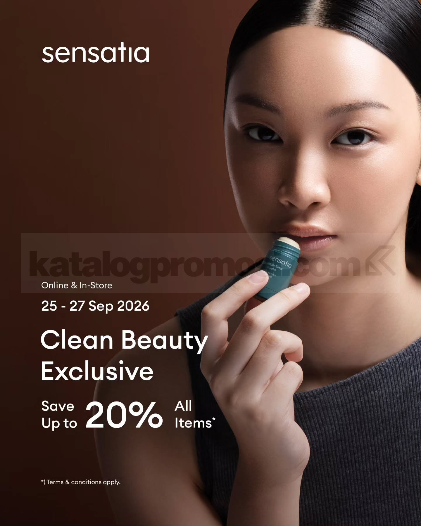 Promo Sensatia Botanicals Clean Beauty Exclusive Diskon 20% Promo Sensatia Botanicals Clean Beauty Exclusive diskon hingga 20% untuk semua item