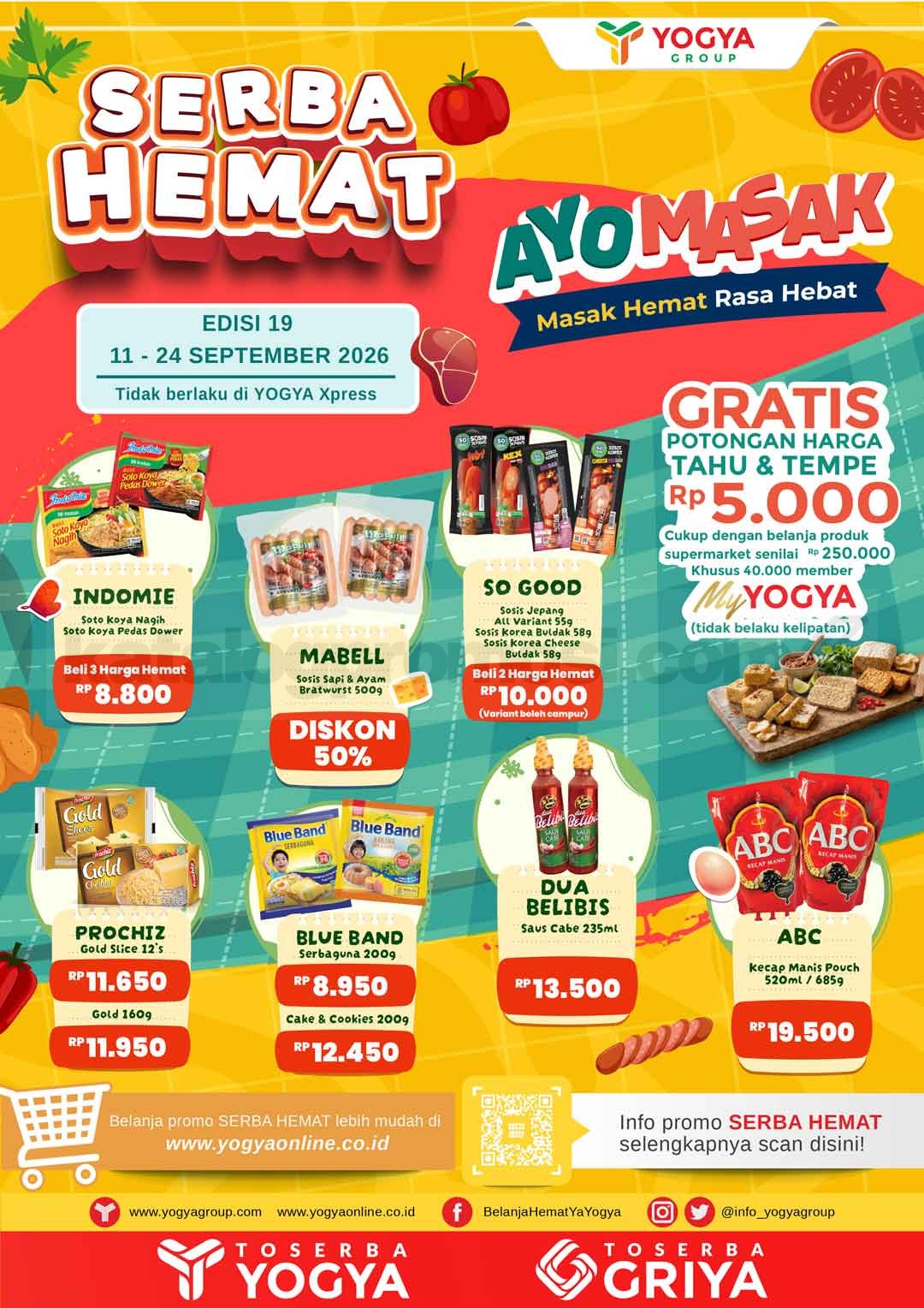 Katalog Promo Toserba Yogya Promo SERBA HEMAT 11-24 September 2026 Katalog Promo Toserba Yogya Promo SERBA HEMAT 11-24 September 2026