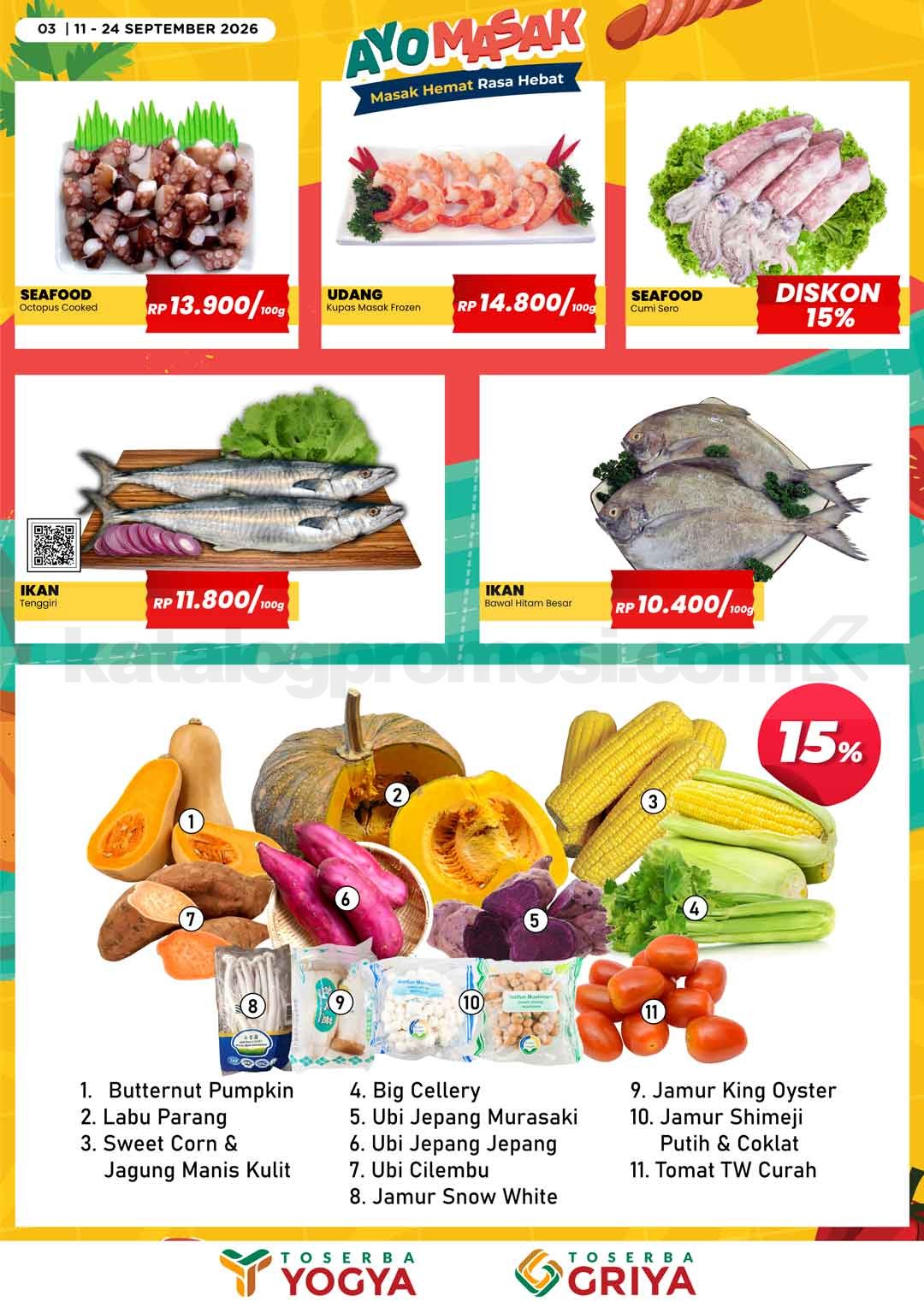 Katalog Promo Toserba Yogya Promo SERBA HEMAT 11-24 September 2026 Katalog Promo Toserba Yogya Promo SERBA HEMAT 11-24 September 2026 2
