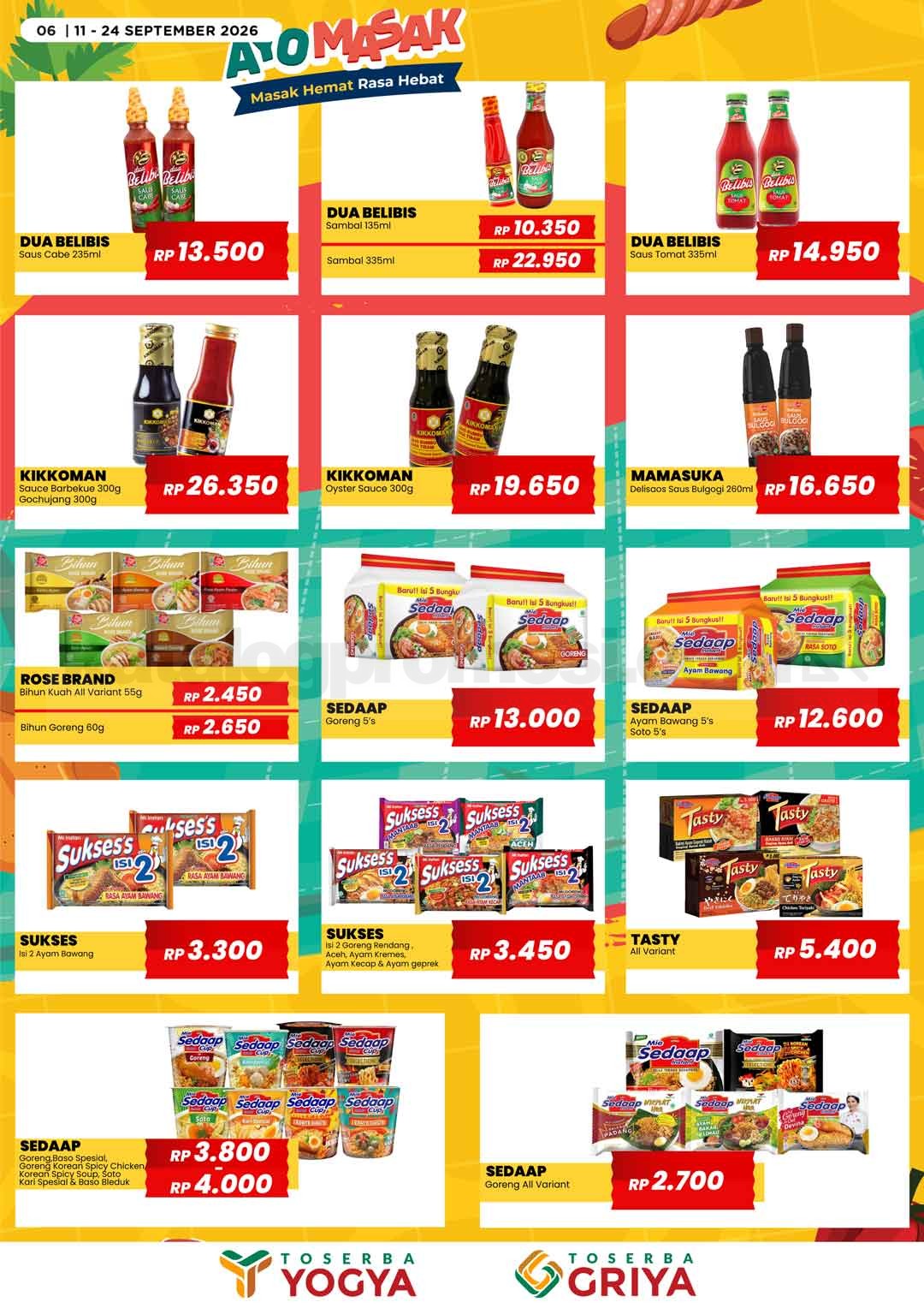 Katalog Promo Toserba Yogya Promo SERBA HEMAT 11-24 September 2026 Katalog Promo Toserba Yogya Promo SERBA HEMAT 11-24 September 2026 5