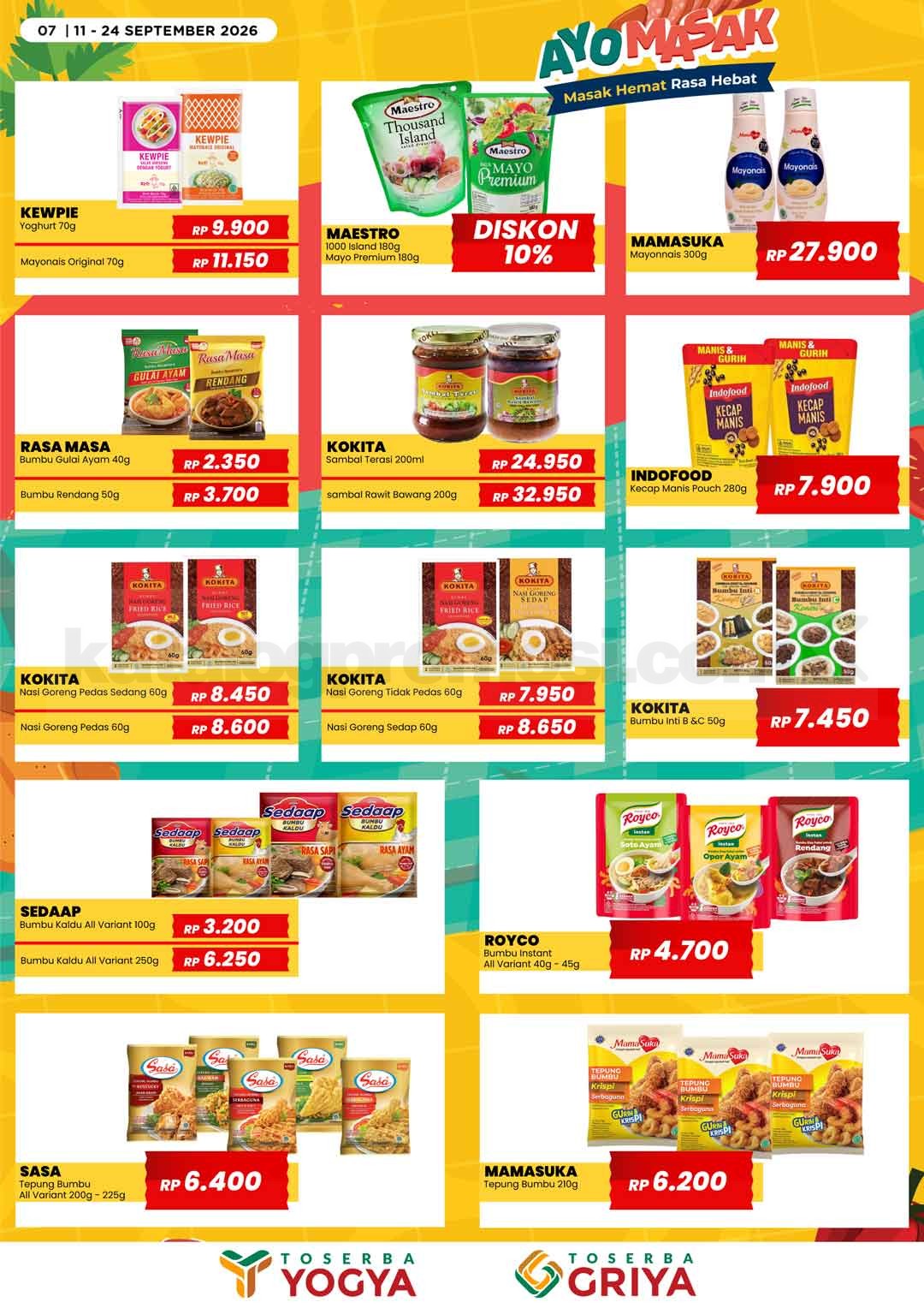 Katalog Promo Toserba Yogya Promo SERBA HEMAT 11-24 September 2026 Katalog Promo Toserba Yogya Promo SERBA HEMAT 11-24 September 2026 6