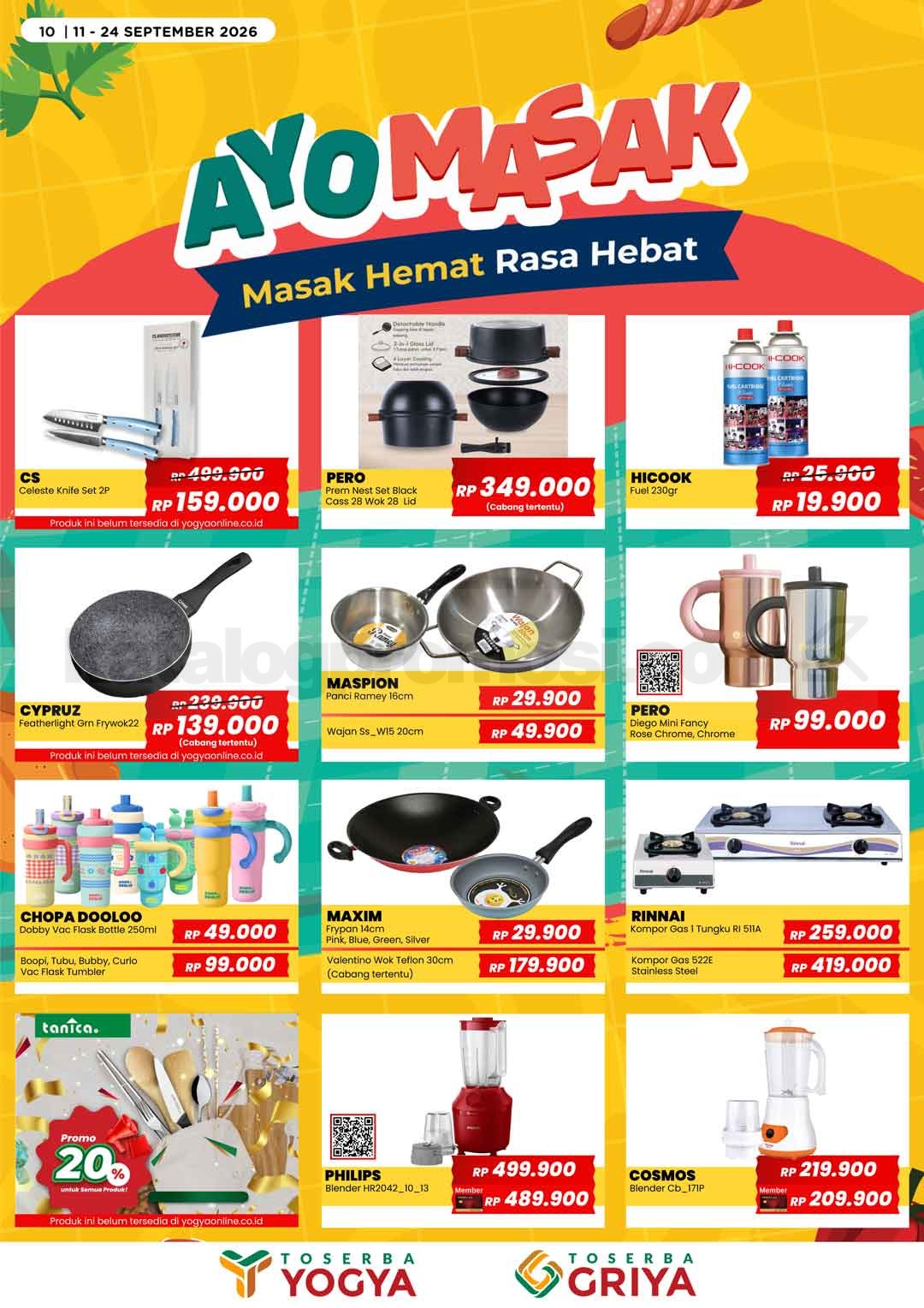 Katalog Promo Toserba Yogya Promo SERBA HEMAT 11-24 September 2026 Katalog Promo Toserba Yogya Promo SERBA HEMAT 11-24 September 2026 9