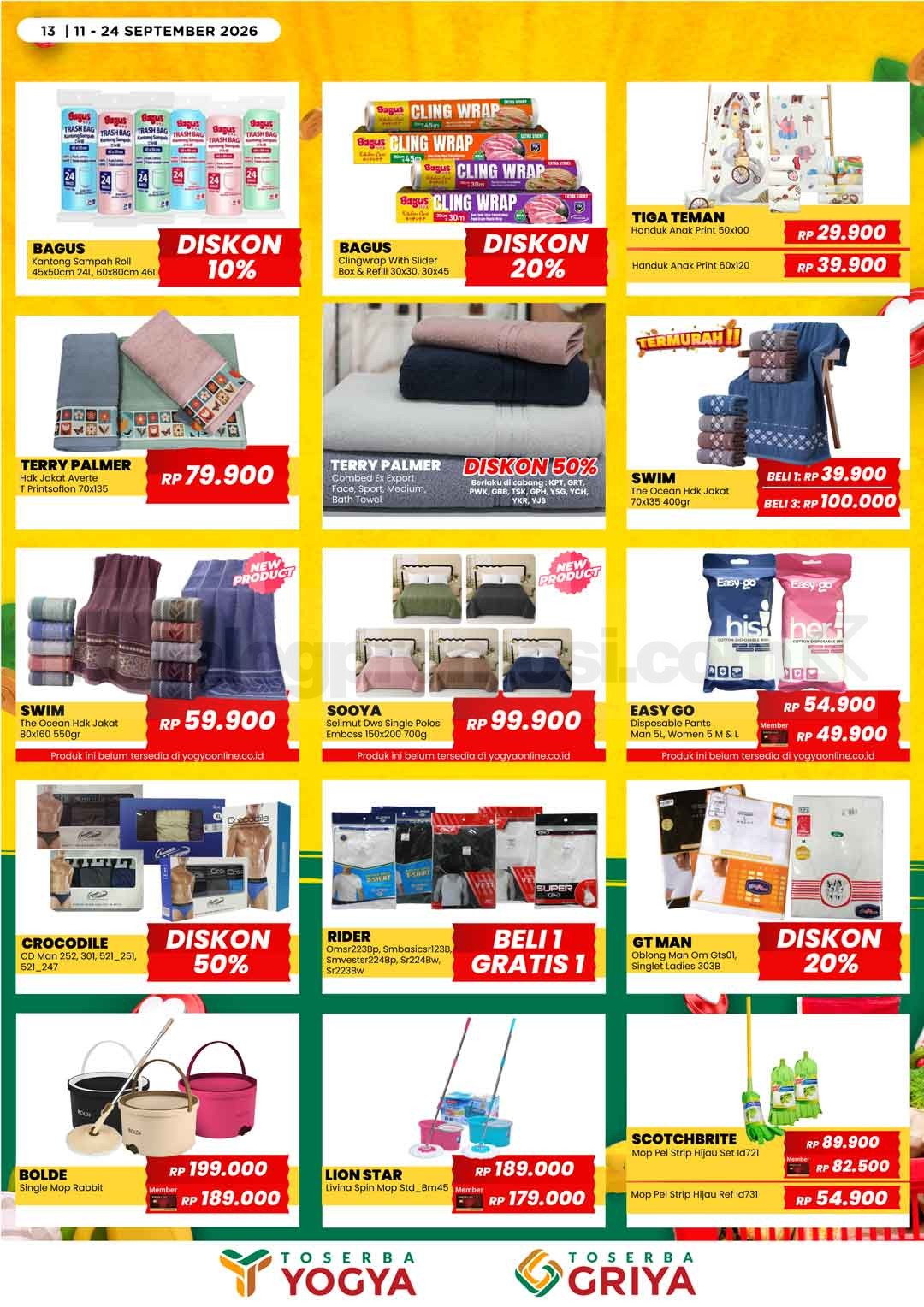 Katalog Promo Toserba Yogya Promo SERBA HEMAT 11-24 September 2026 Katalog Promo Toserba Yogya Promo SERBA HEMAT 11-24 September 2026 12