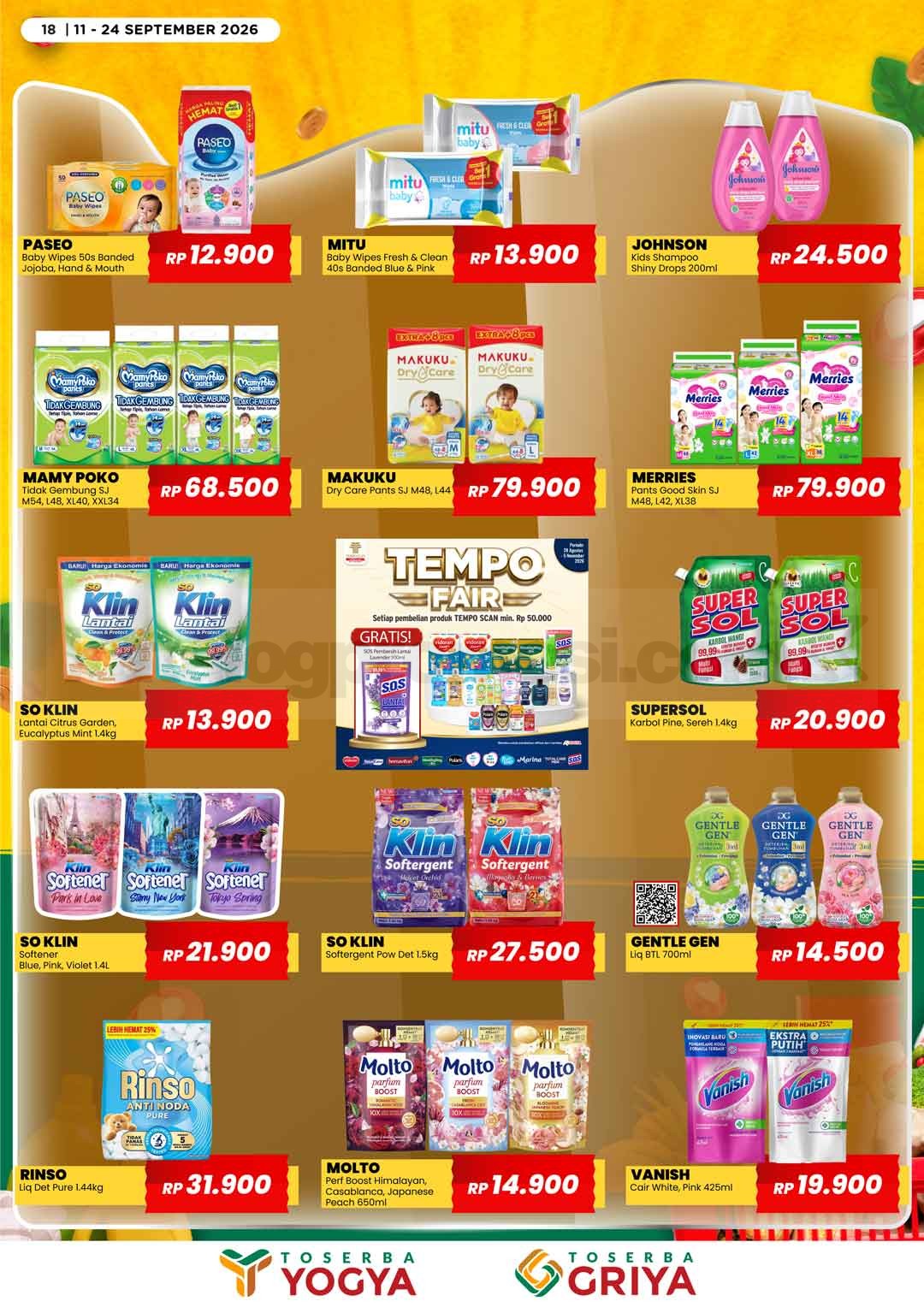 Katalog Promo Toserba Yogya Promo SERBA HEMAT 11-24 September 2026 Katalog Promo Toserba Yogya Promo SERBA HEMAT 11-24 September 2026 17