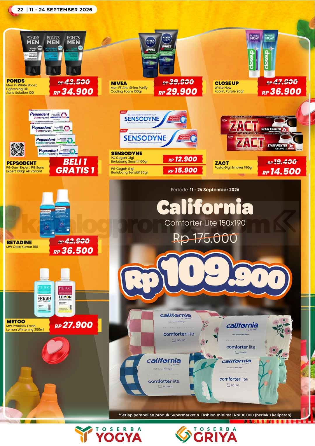 Katalog Promo Toserba Yogya Promo SERBA HEMAT 11-24 September 2026 Katalog Promo Toserba Yogya Promo SERBA HEMAT 11-24 September 2026 21