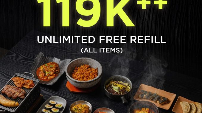 Promo Gangnam BBQ Korean Pork BBQ Rp119.000++ Unlimited Promo Gangnam BBQ Korean Pork BBQ Rp119.000++ dengan unlimited free refill untuk minimum 4 orang