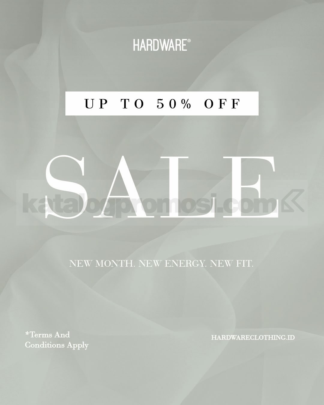 Promo Hardware Clothing Diskon Hingga 50% Promo Hardware Clothing diskon hingga 50% untuk pilihan fashion dan koleksi favorit