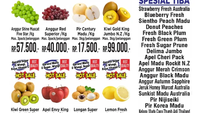 Promo JSM BRASTAGI SUPERMARKET Katalog Weekend 17-20 September 2026