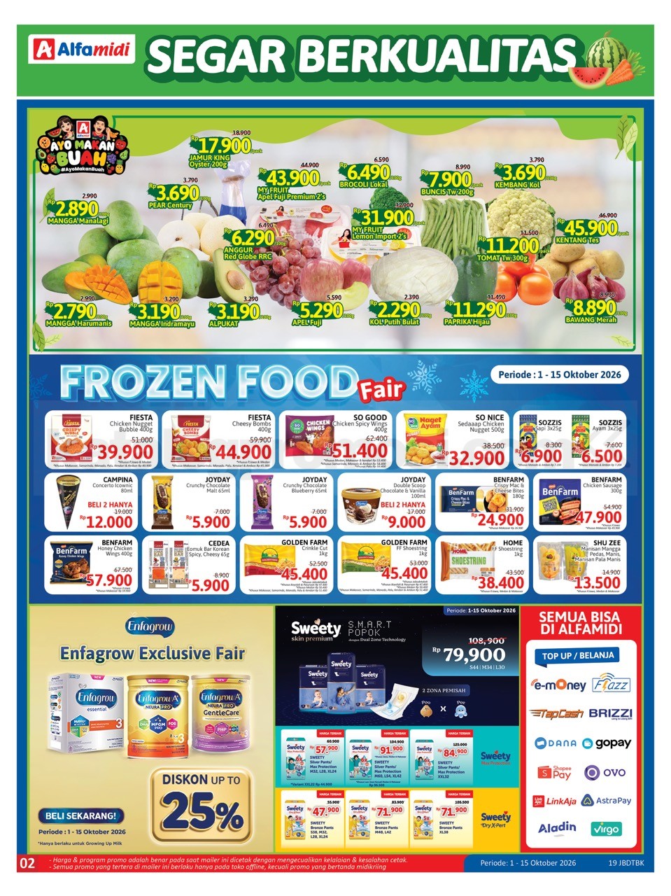 KATALOG PROMO ALFAMIDI TERBARU 01-15 Oktober 2026