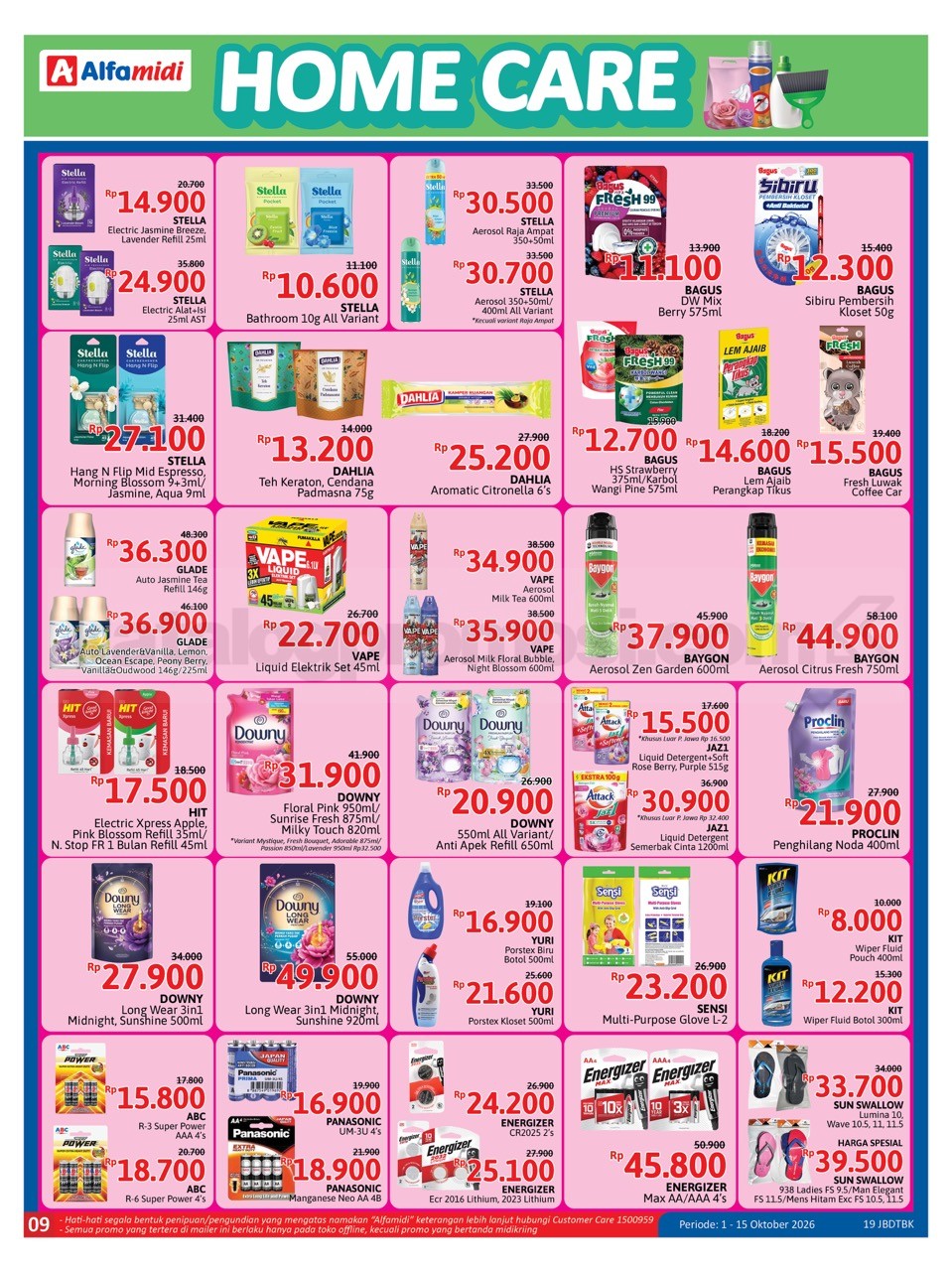 KATALOG PROMO ALFAMIDI TERBARU 01-15 Oktober 2026