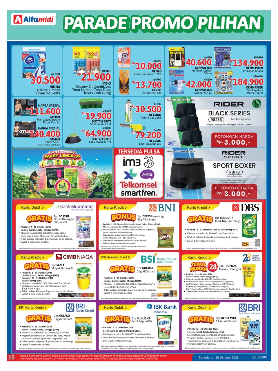 KATALOG PROMO ALFAMIDI TERBARU 01-15 Oktober 2026