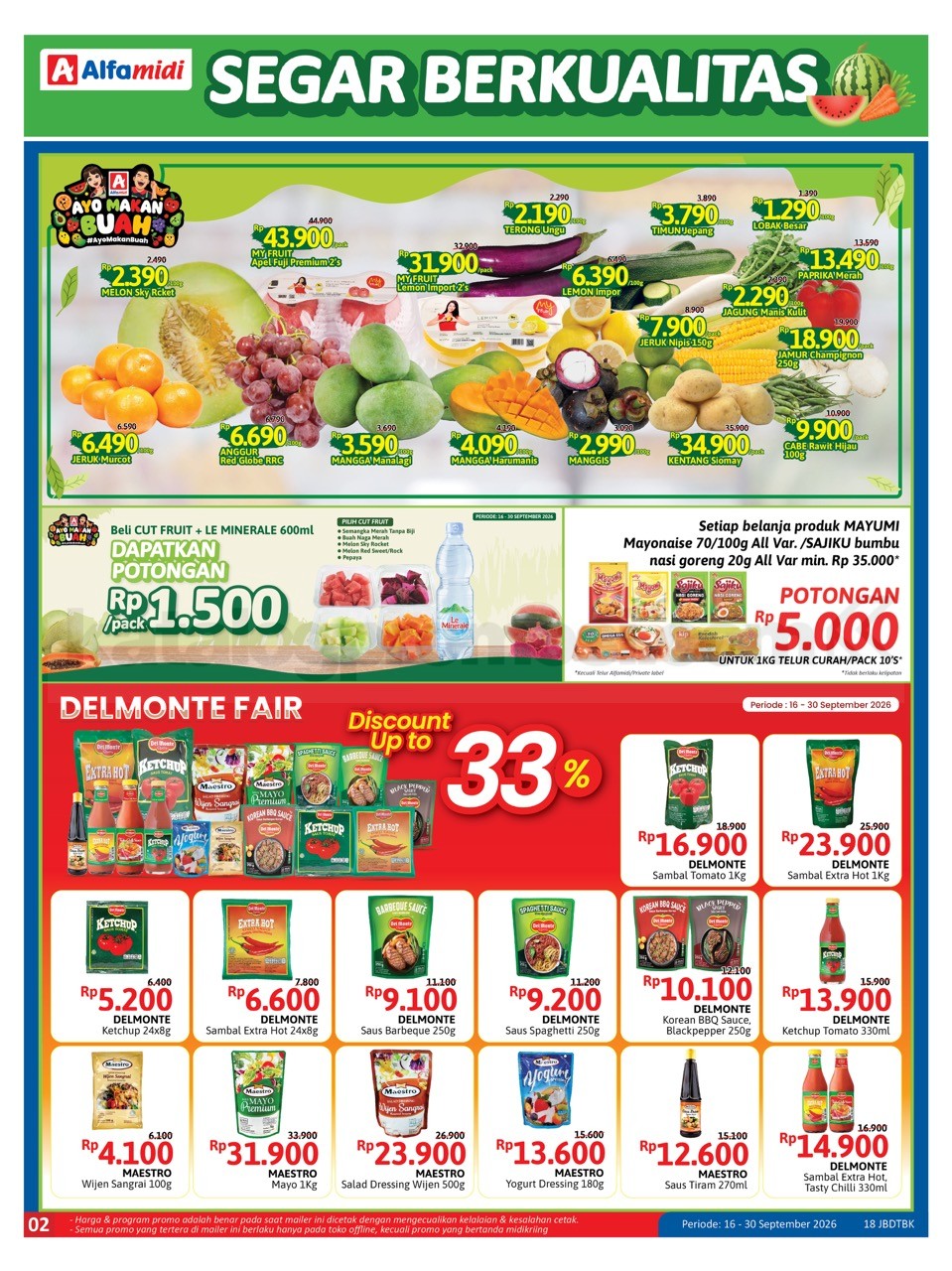 KATALOG PROMO ALFAMIDI TERBARU 16-30 September 2026