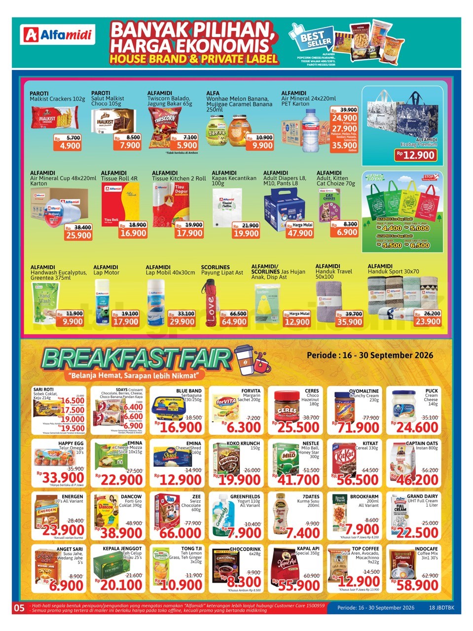 KATALOG PROMO ALFAMIDI TERBARU 16-30 September 2026