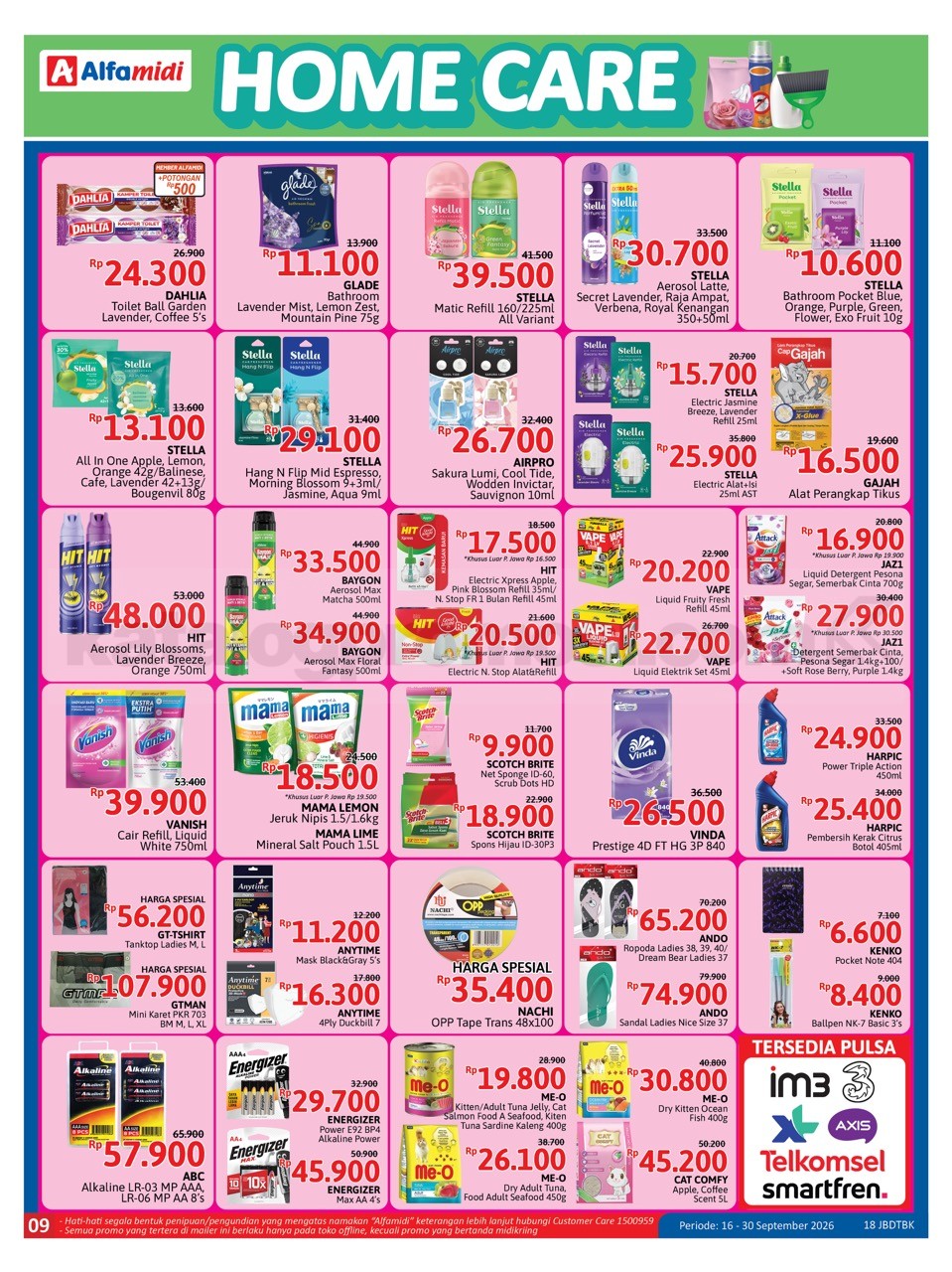 KATALOG PROMO ALFAMIDI TERBARU 16-30 September 2026